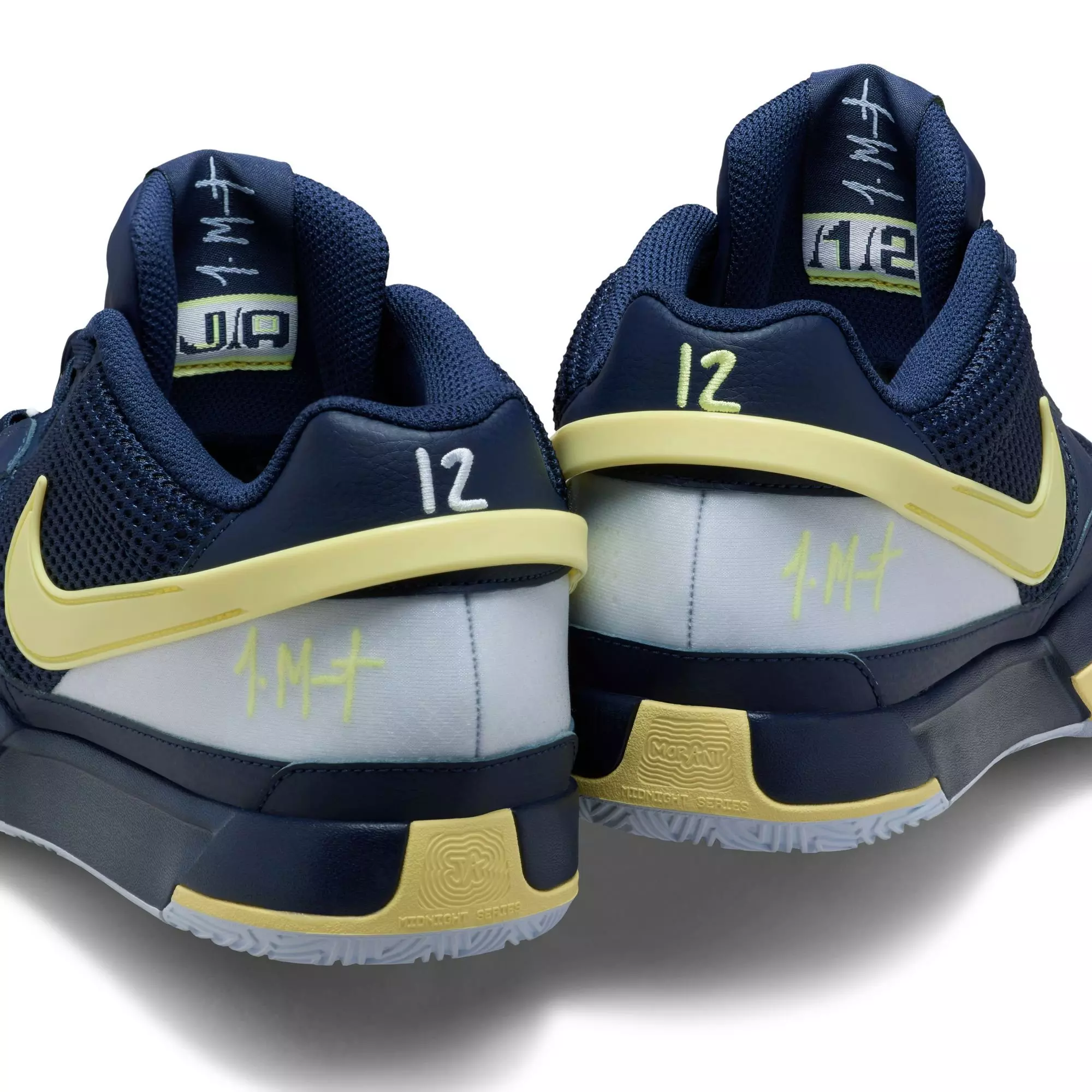 Nike Ja 1 "Midnight Navy" Men's Basketball Shoe - MIDNIGHT NAVY/LASER ORANGE