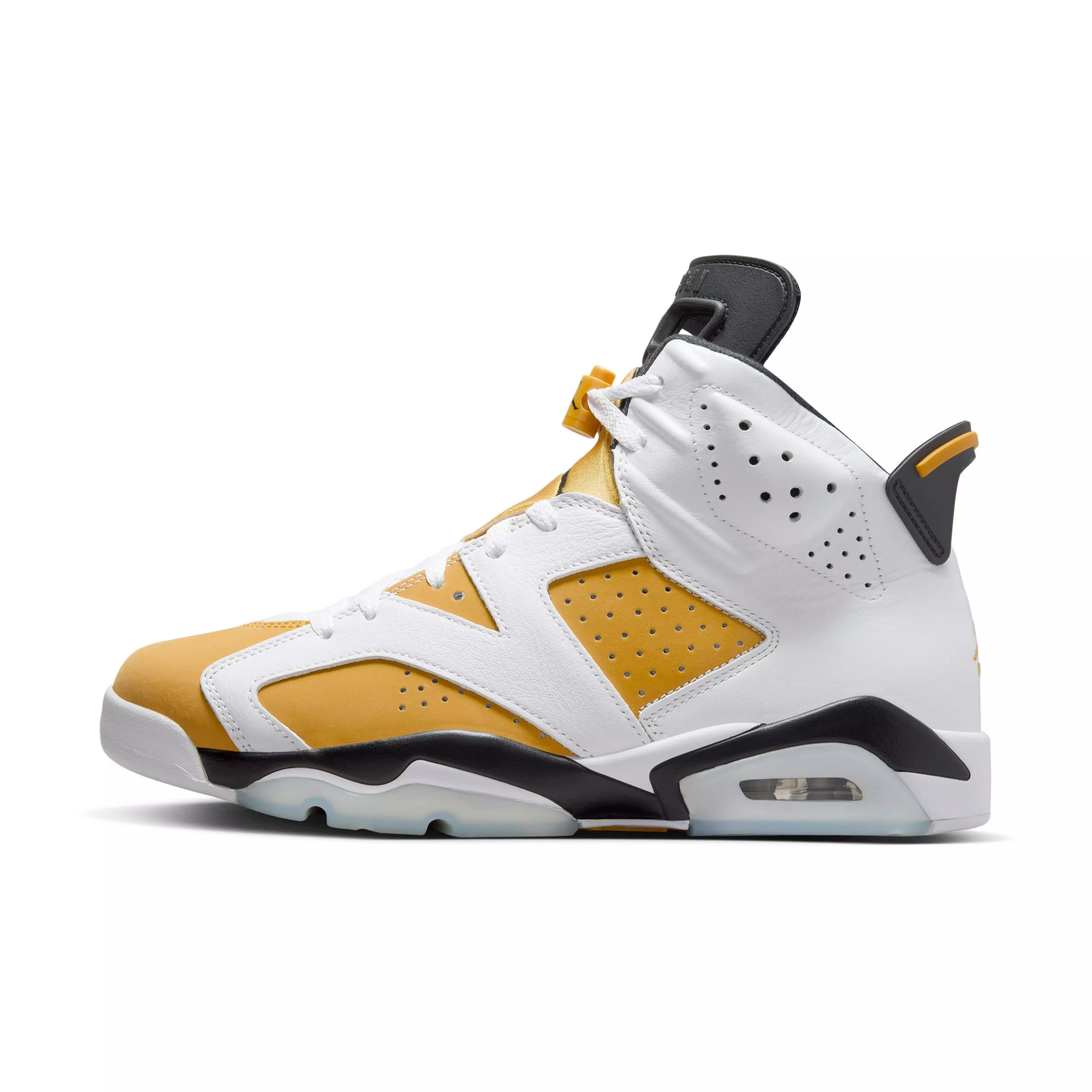 Jordan 6 Retro "Yellow Ochre" Men's Shoe - WHITE/YELLOW OCHRE/BLACK