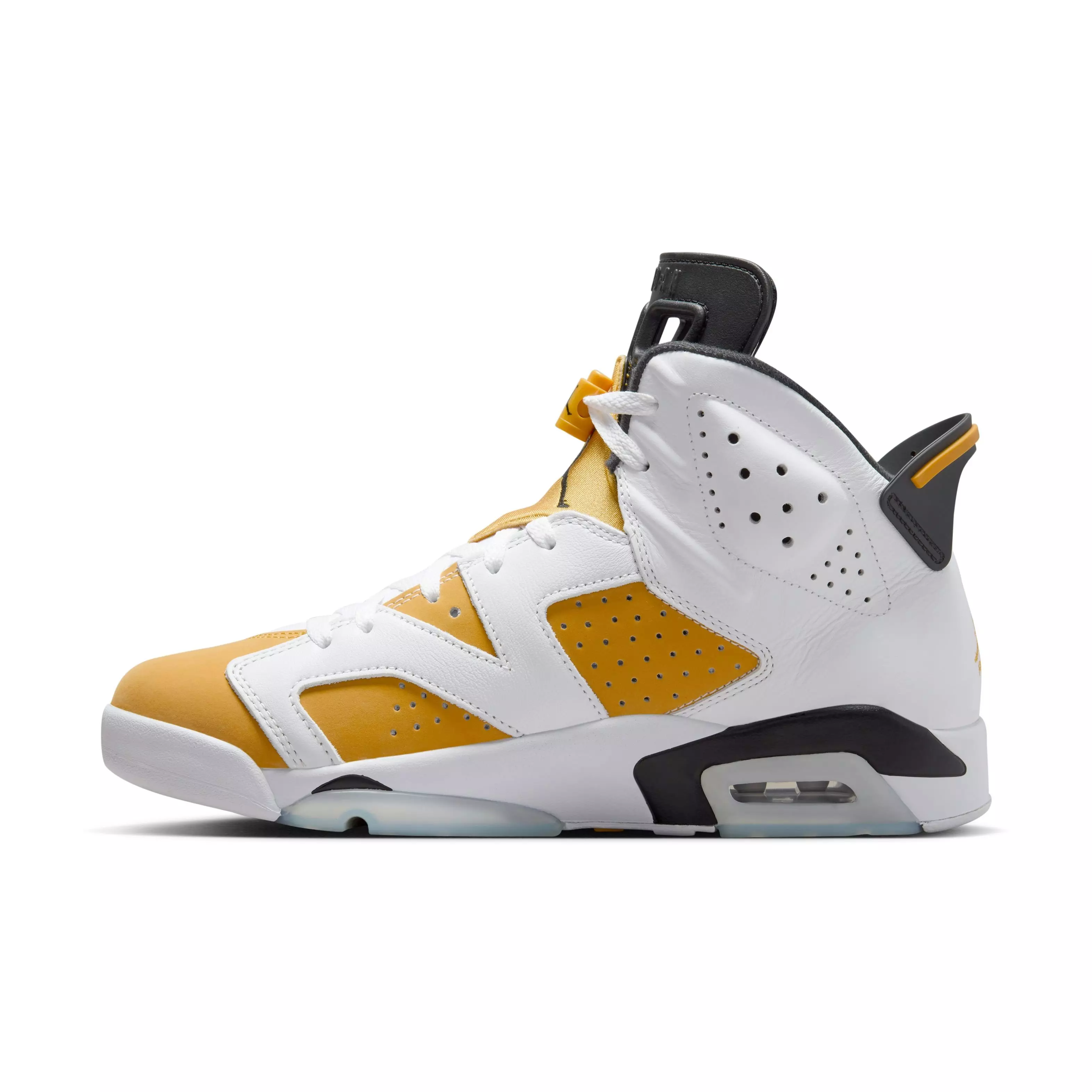 Jordan 6 Retro "Yellow Ochre" Men's Shoe - WHITE/YELLOW OCHRE/BLACK