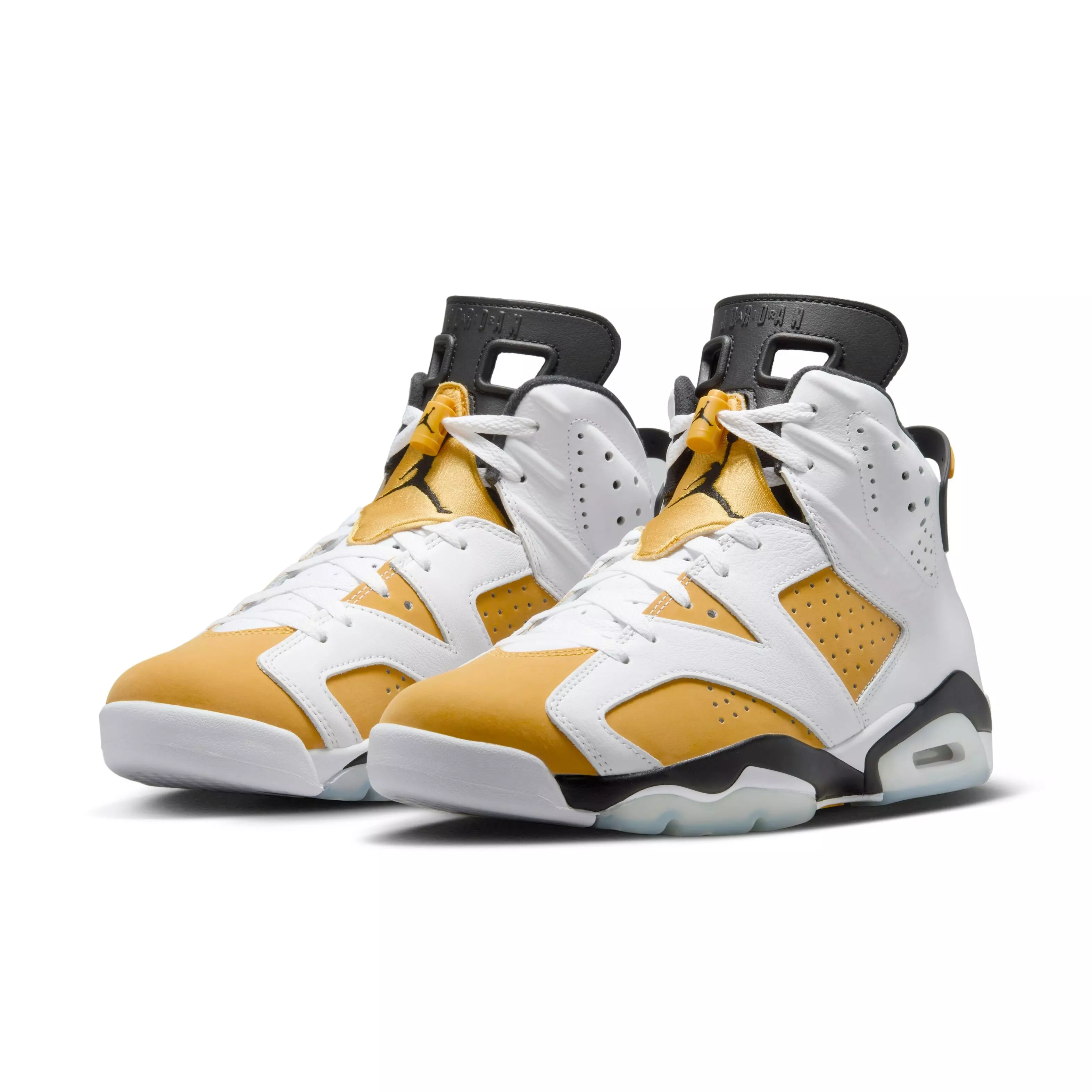 Jordan 6 Retro "Yellow Ochre" Men's Shoe - WHITE/YELLOW OCHRE/BLACK