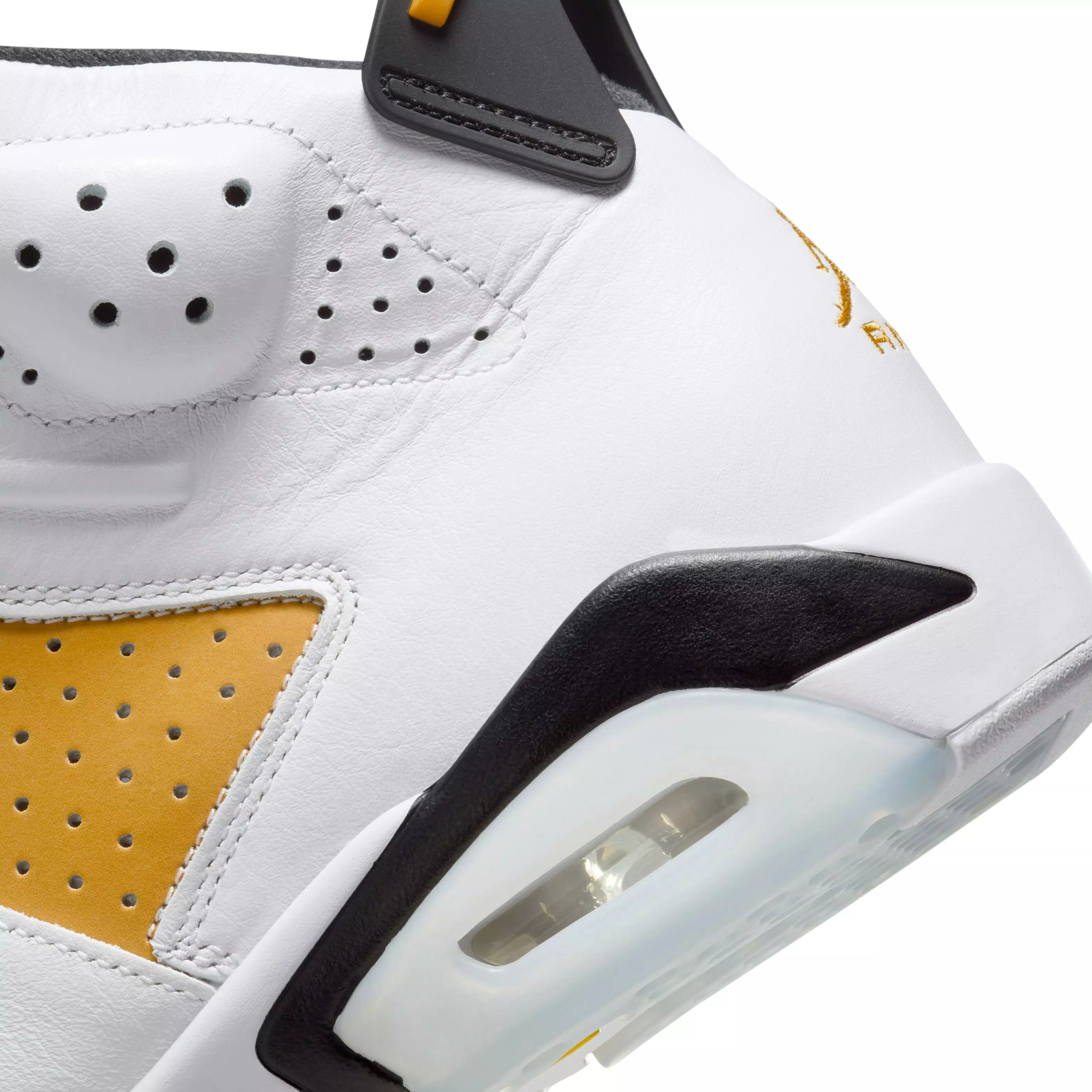 Jordan 6 Retro "Yellow Ochre" Men's Shoe - WHITE/YELLOW OCHRE/BLACK