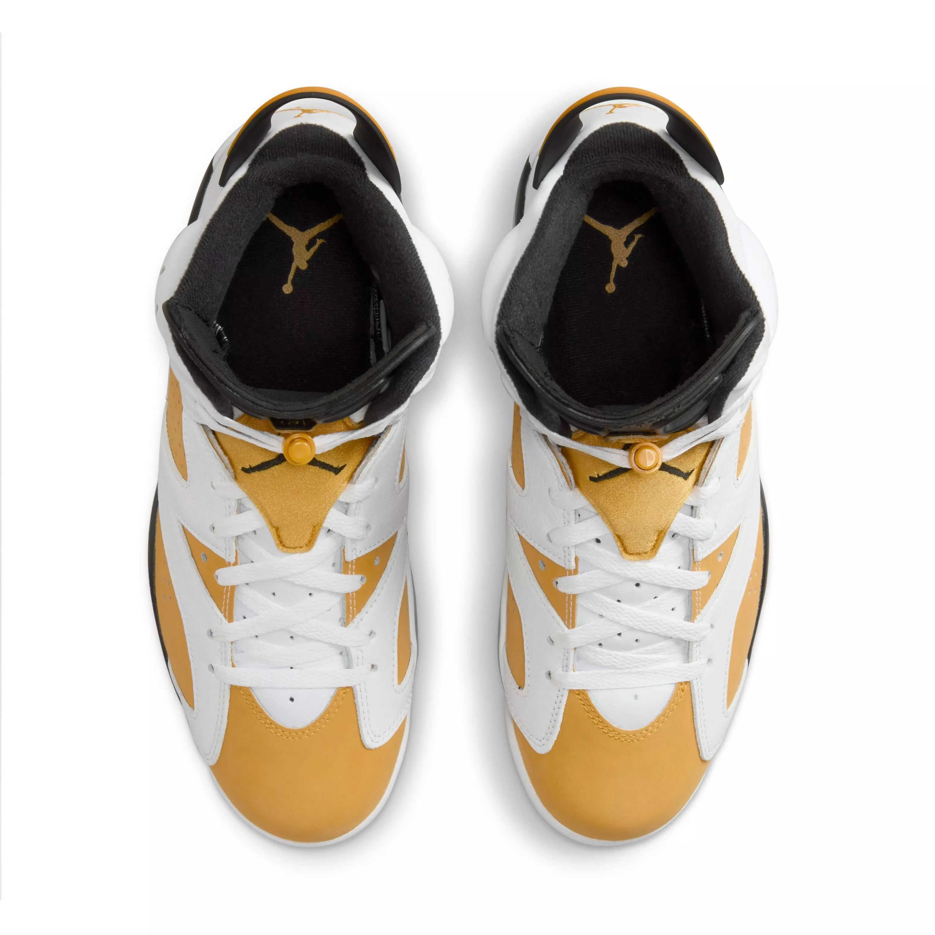 Jordan 6 Retro "Yellow Ochre" Men's Shoe - WHITE/YELLOW OCHRE/BLACK