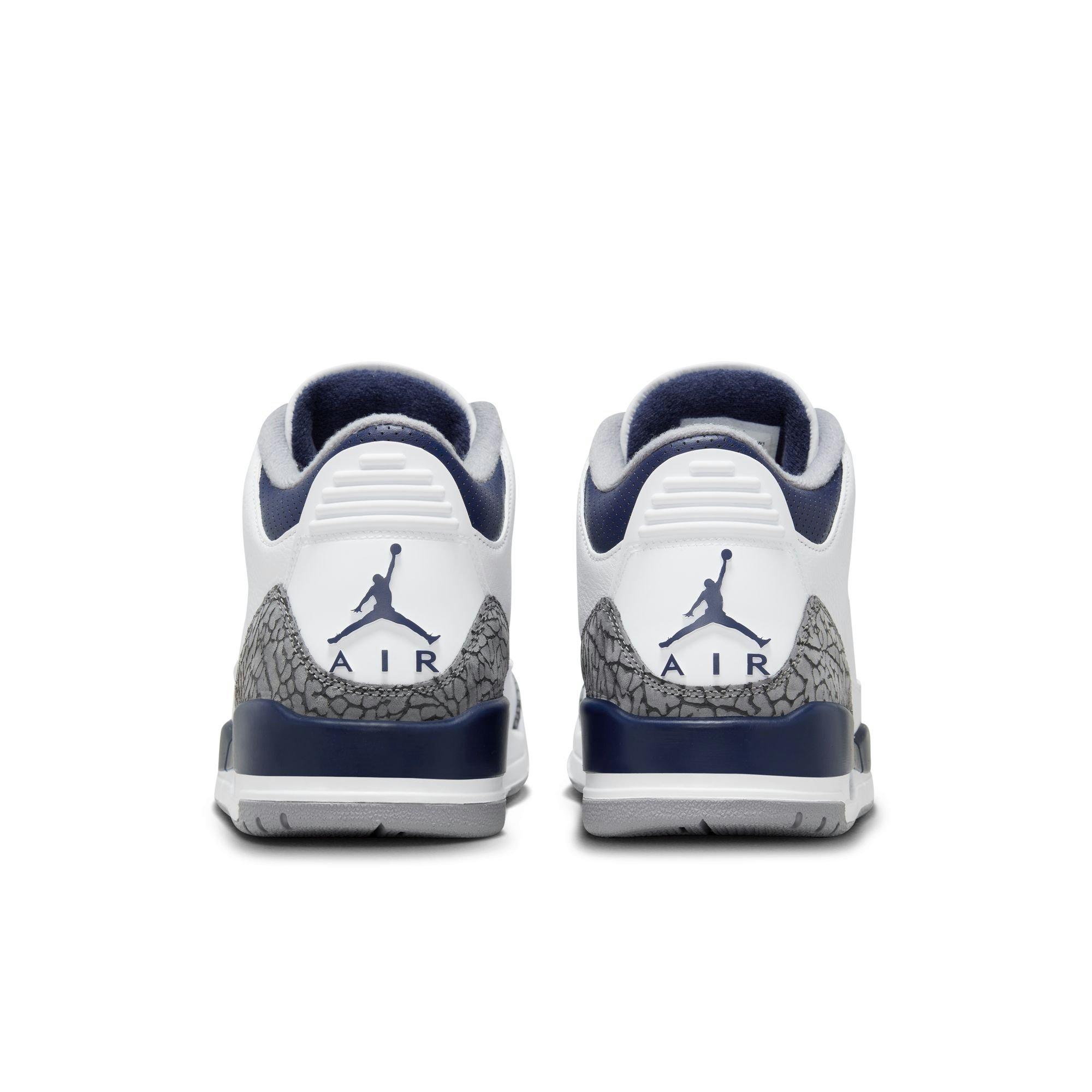 Jordan 3 Retro Men's Midnight Navy Shoe