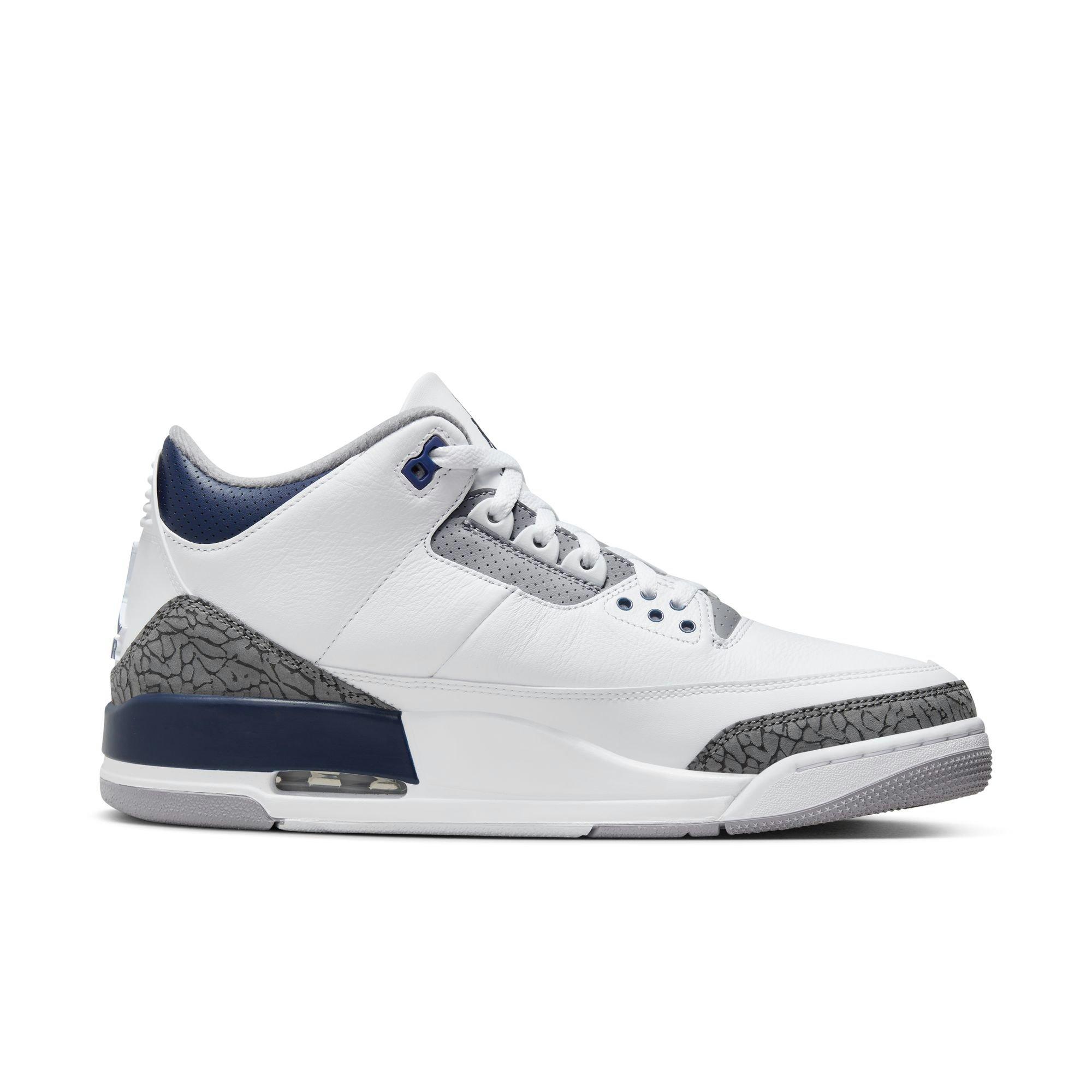 Jordan 3 Retro Men's Midnight Navy Shoe