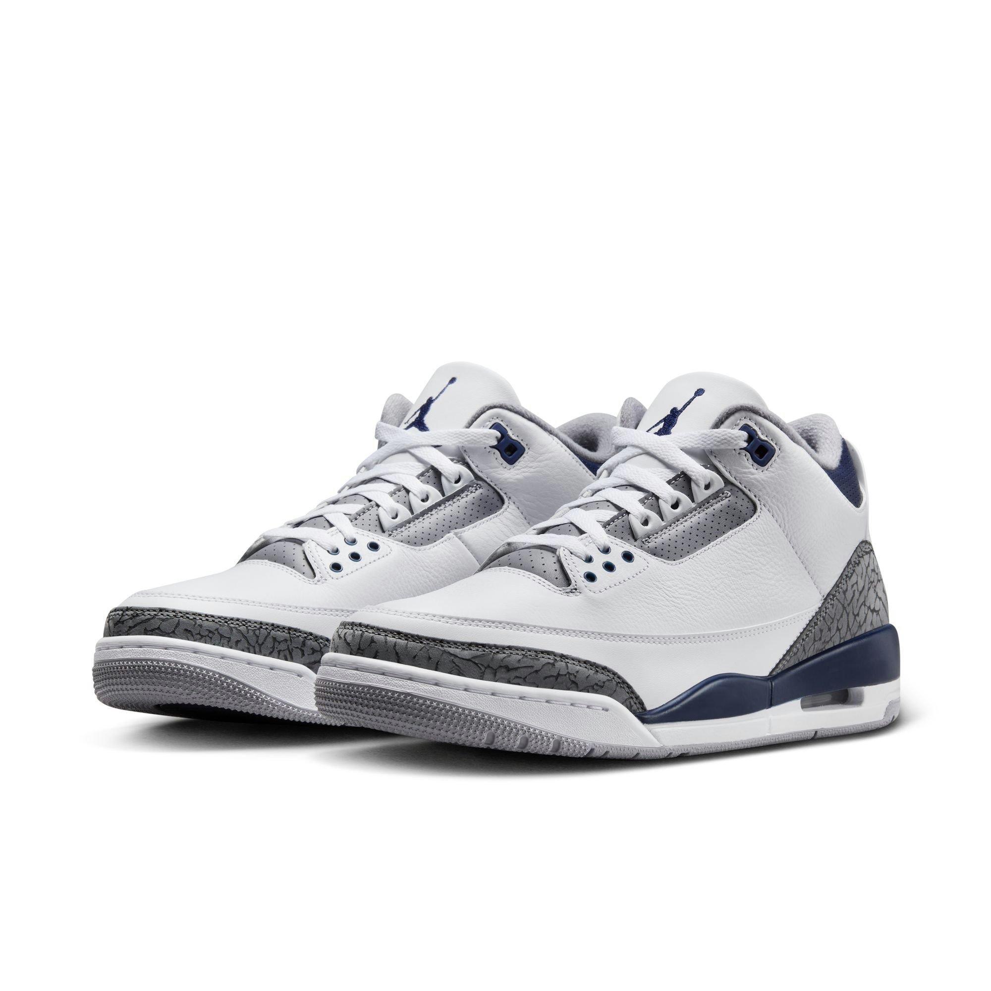 Jordan 3 Retro Men's Midnight Navy Shoe