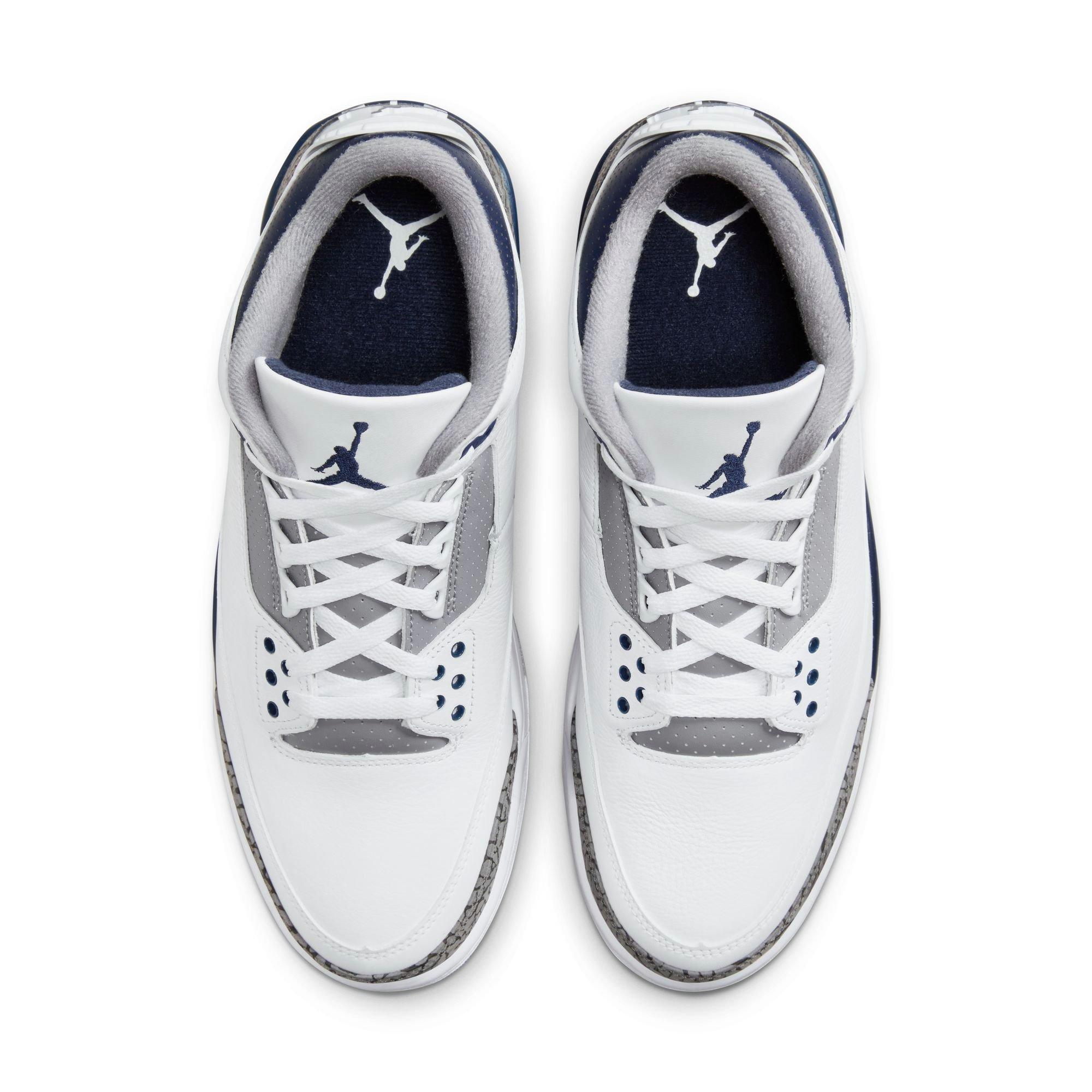 Jordan 3 Retro Men's Midnight Navy Shoe