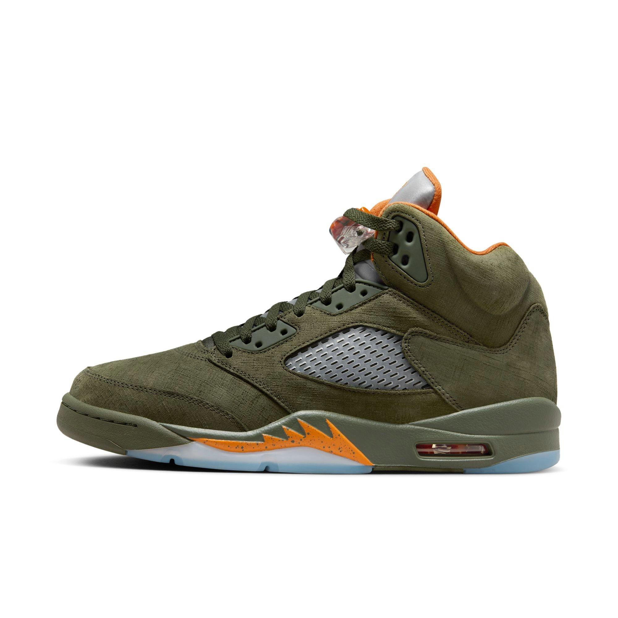 Jordan 5 Retro Men's Olive Shoe