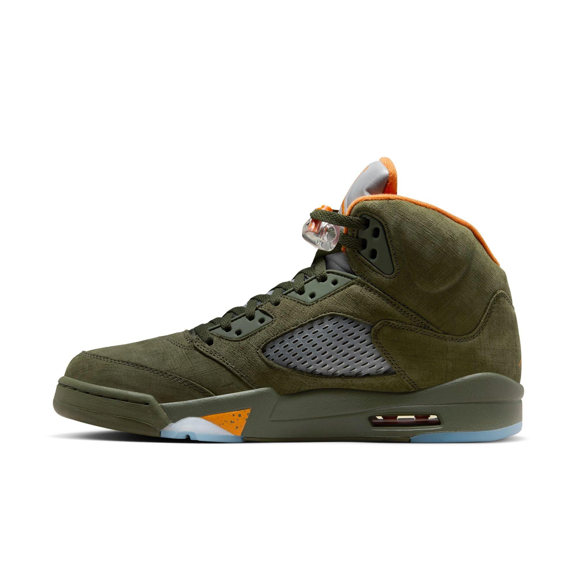 Jordan 5 Retro Men's Olive Shoe