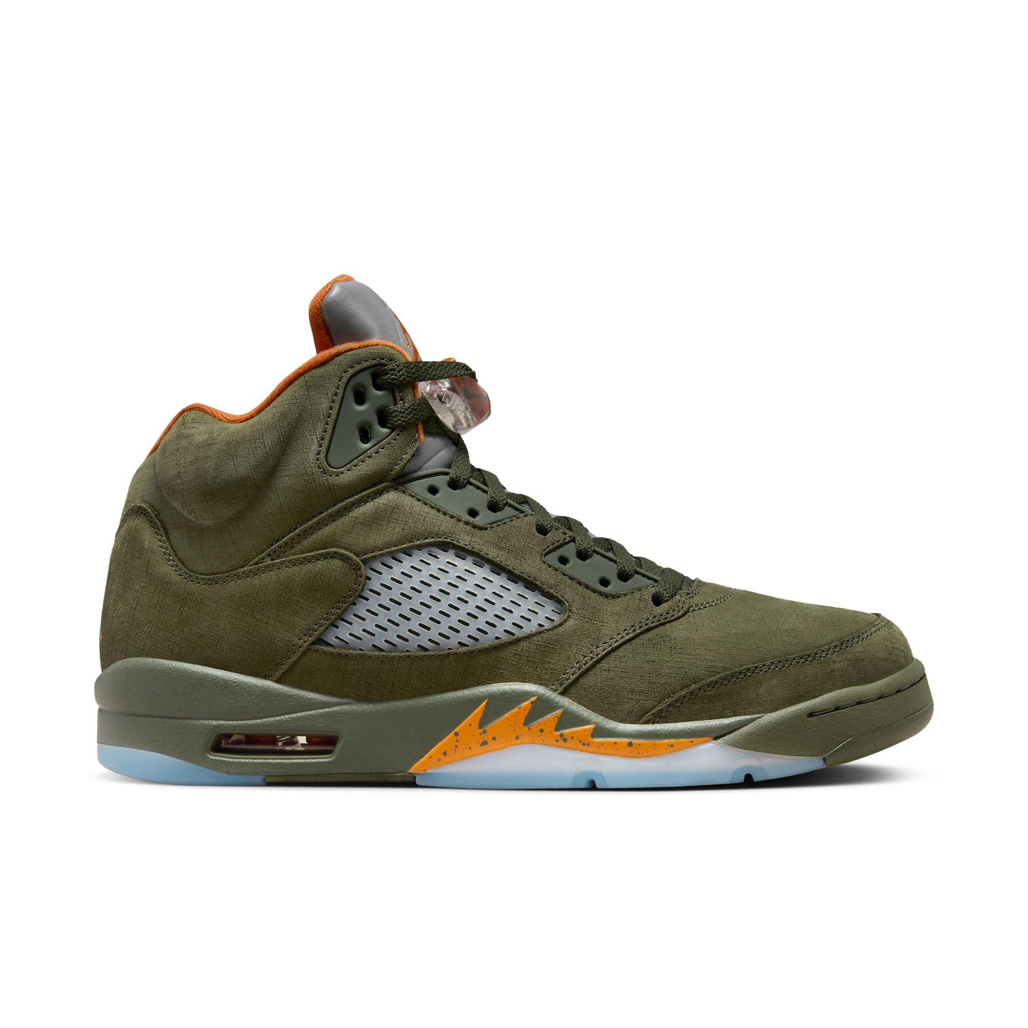 Jordan 5 Retro Men's Olive Shoe