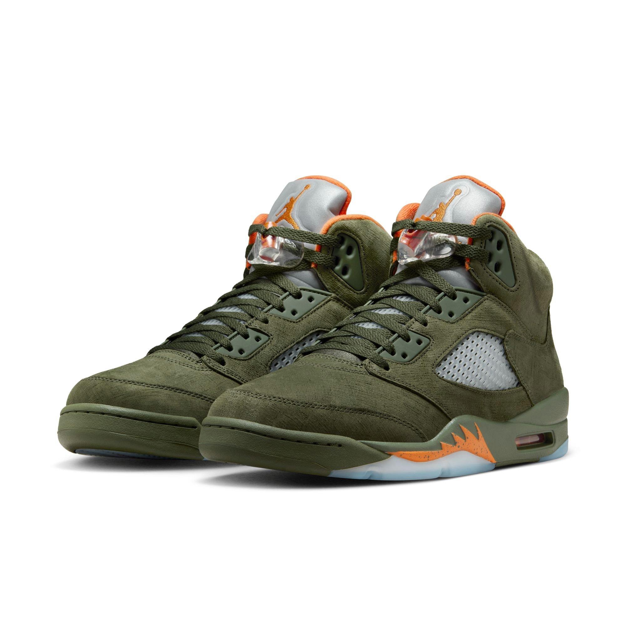 Jordan 5 Retro Men's Olive Shoe