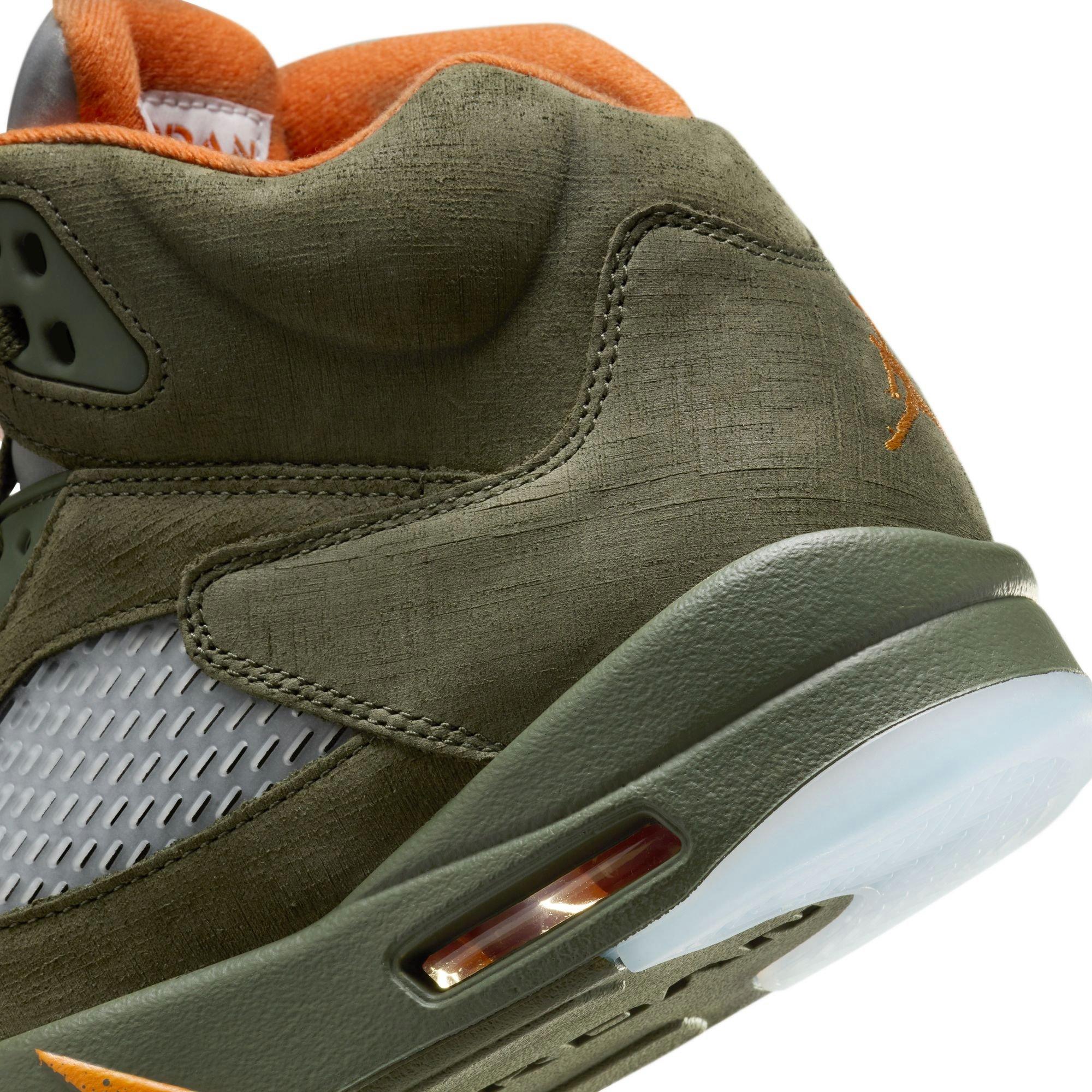 Jordan 5 Retro Men's Olive Shoe