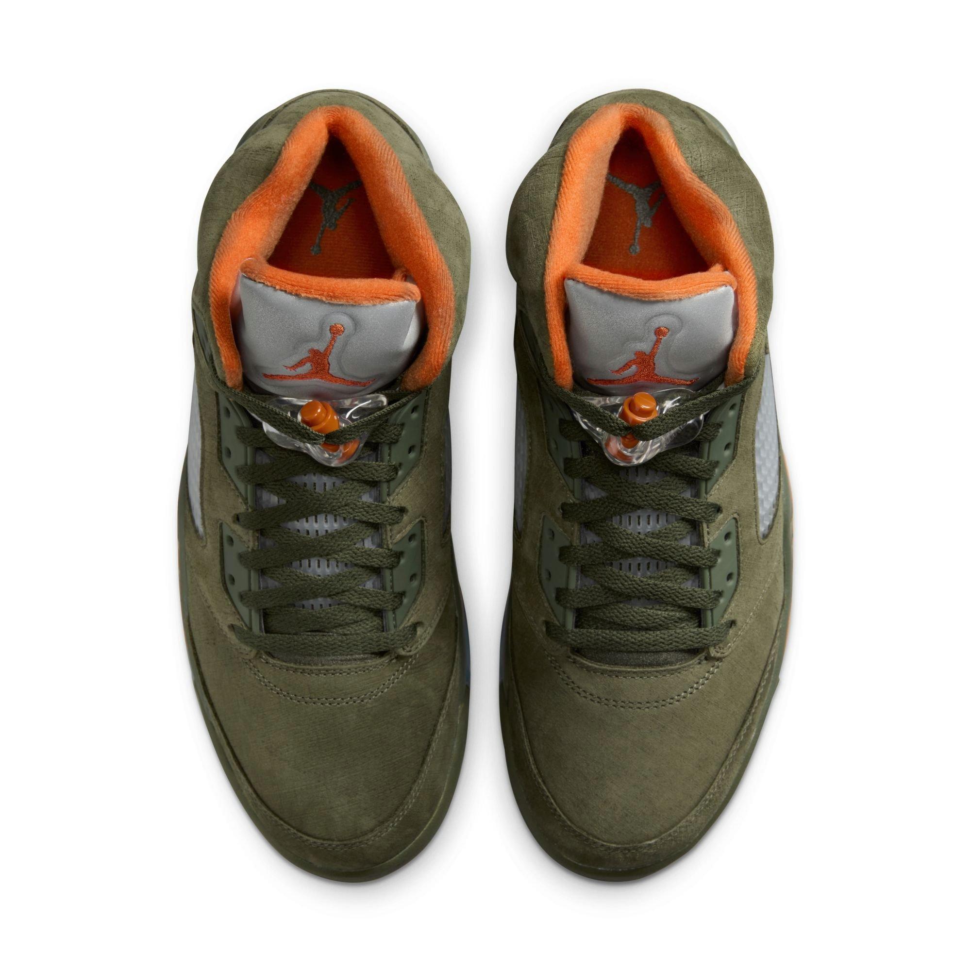 Jordan 5 Retro Men's Olive Shoe