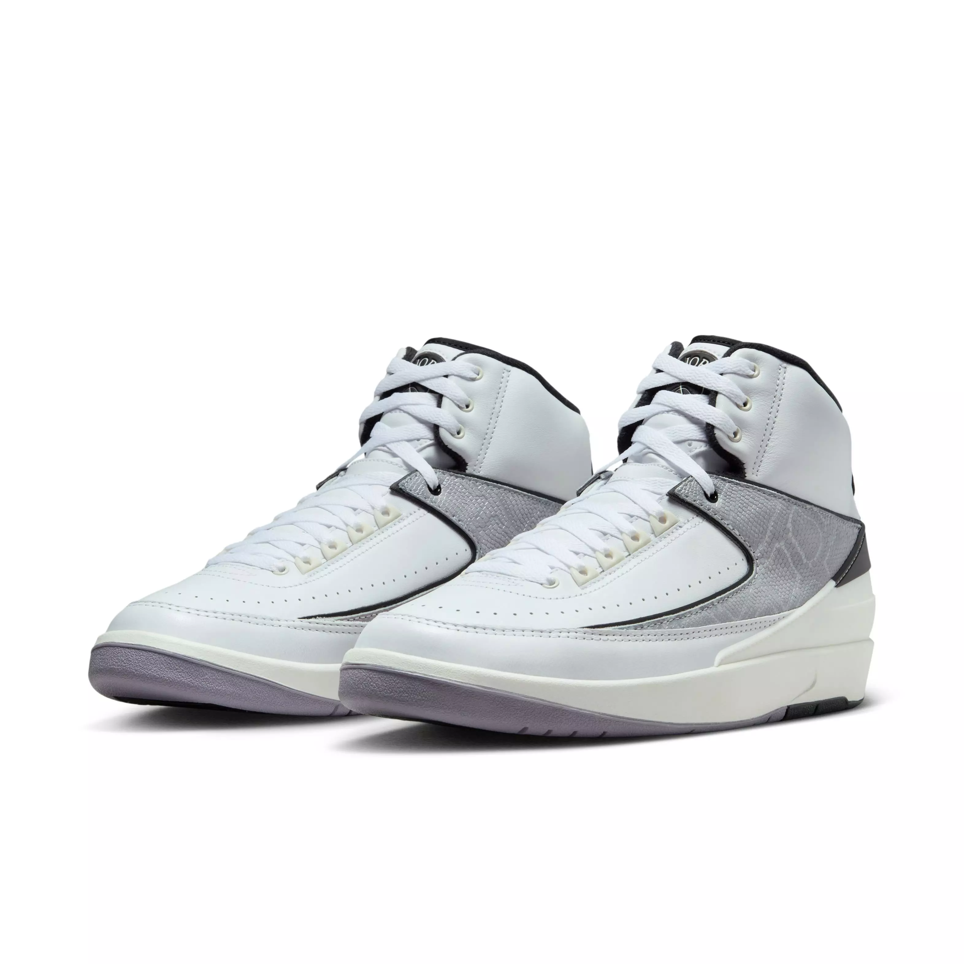 Jordan 2 Retro "Python" Men's Shoe - WHITE/FIRE RED/BLACK