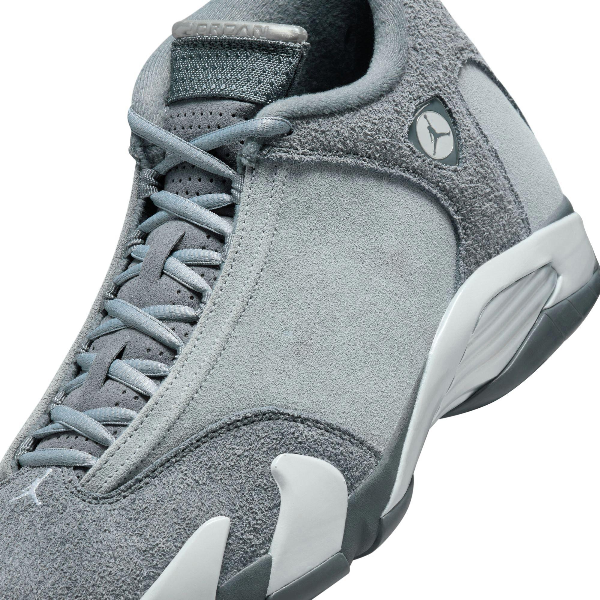 Jordan 14 Retro "Flint Grey" Men's Shoe - FLINT GREY/STEALTH/WHITE Thumbnail View 4