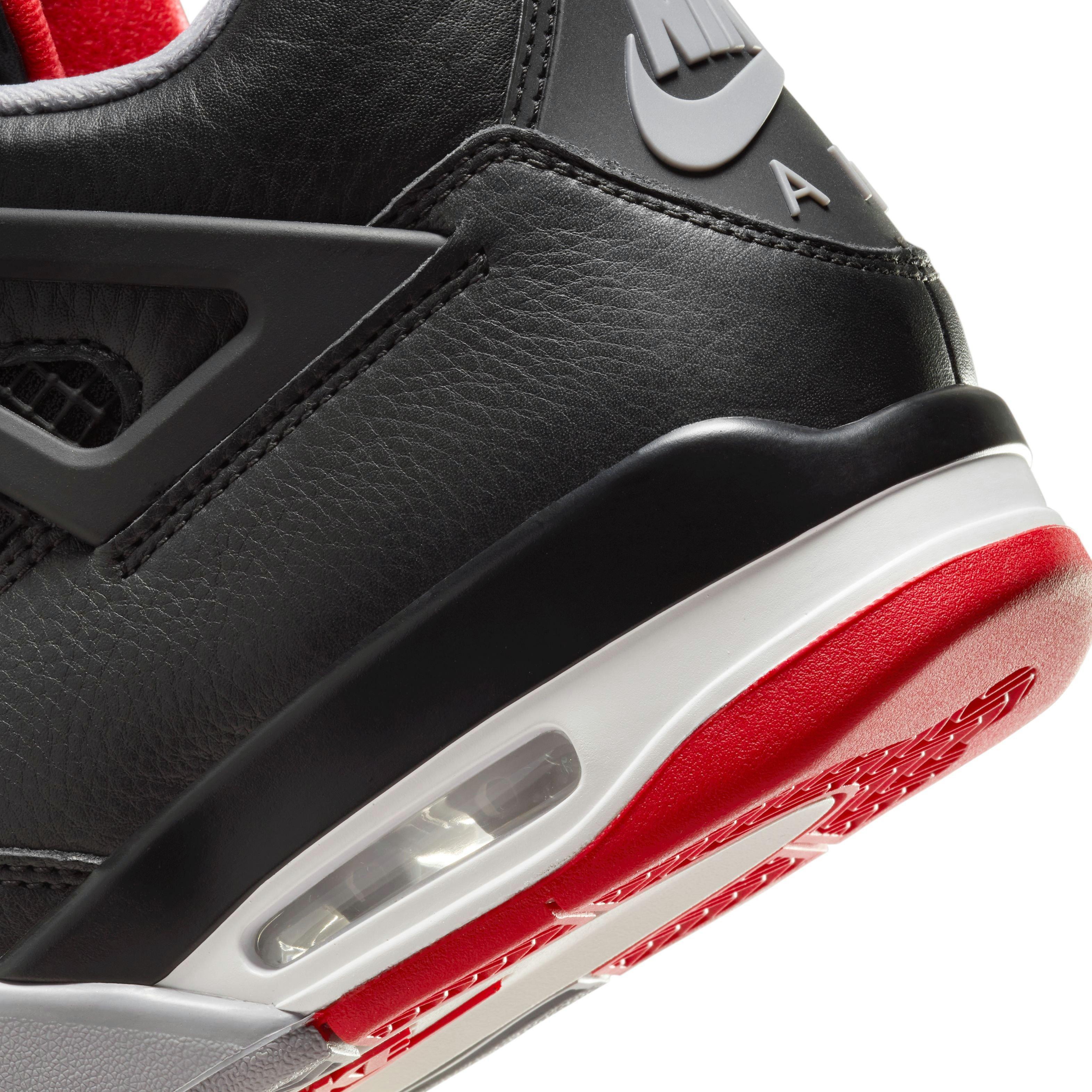 Jordan 4 bred hibbett sports best sale