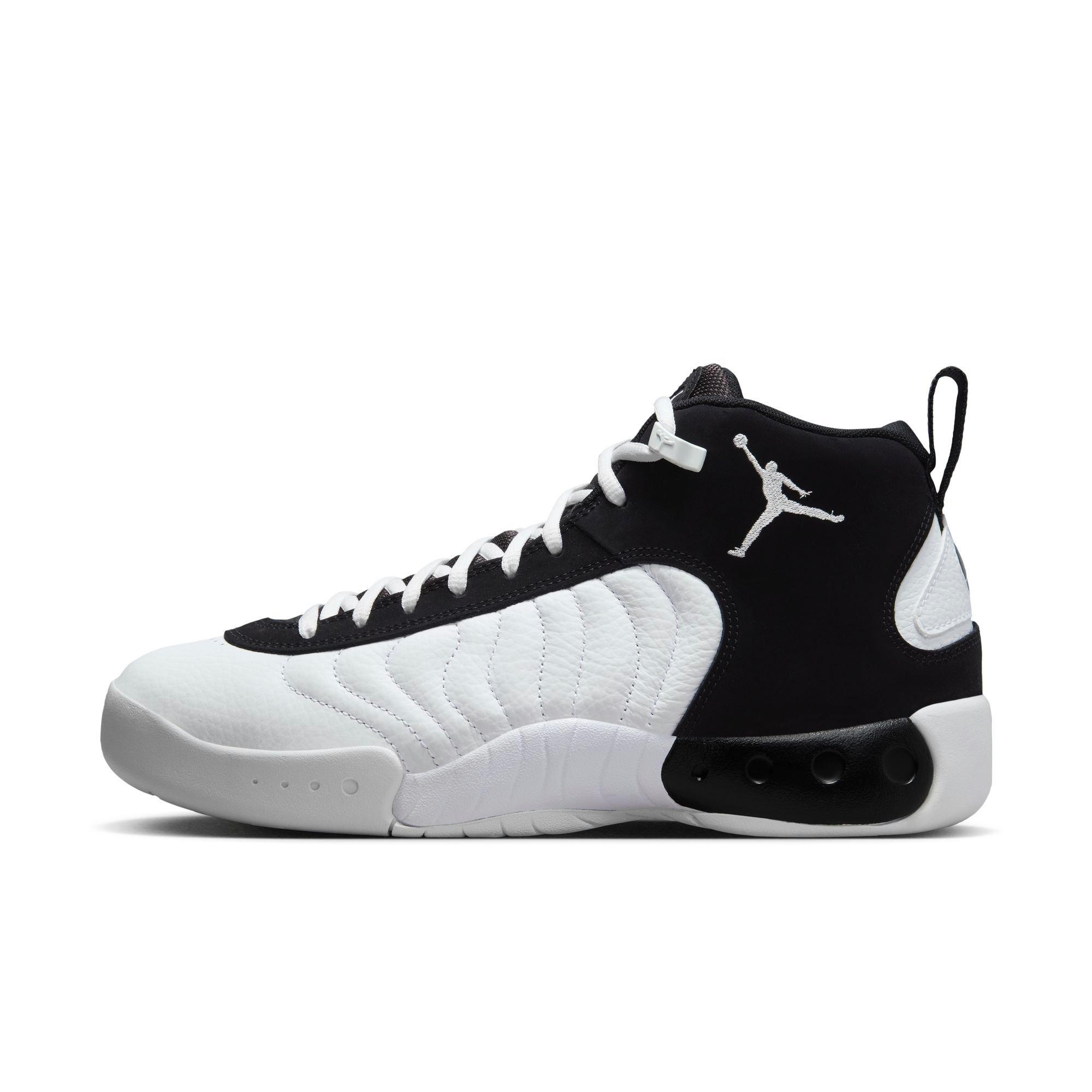 Jordan Jumpman Pro "White/Black" Men's Shoe - WHITE/BLACK Thumbnail View 3