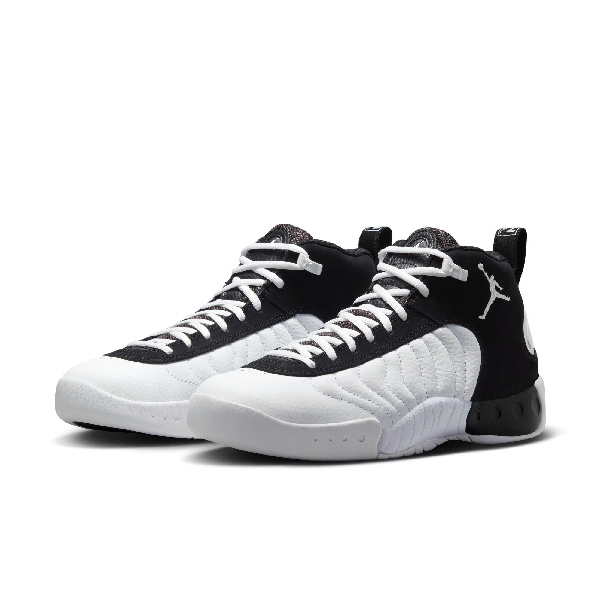 Jordan Jumpman Pro "White/Black" Men's Shoe - WHITE/BLACK Thumbnail View 5