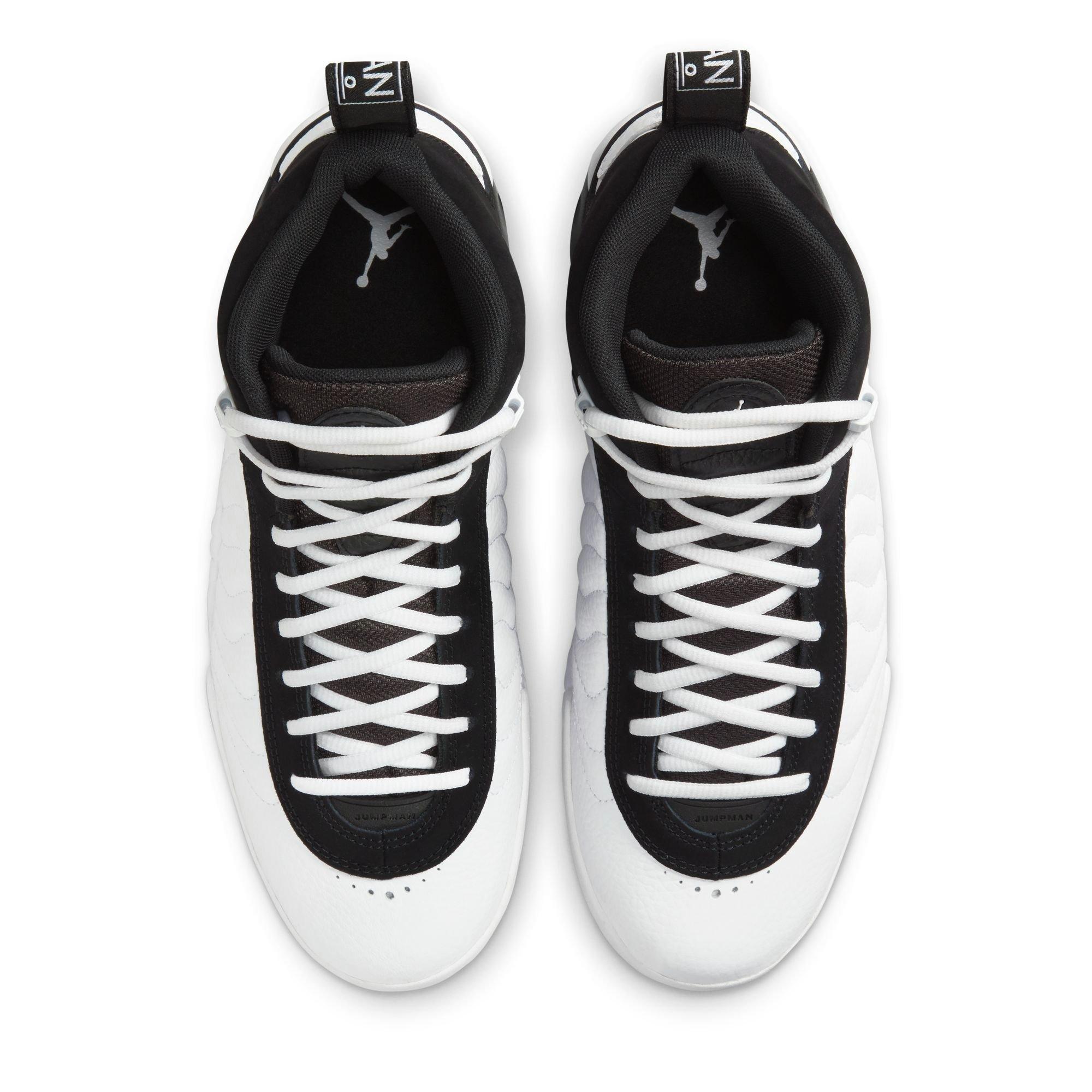 Jordan Jumpman Pro "White/Black" Men's Shoe - WHITE/BLACK Thumbnail View 7