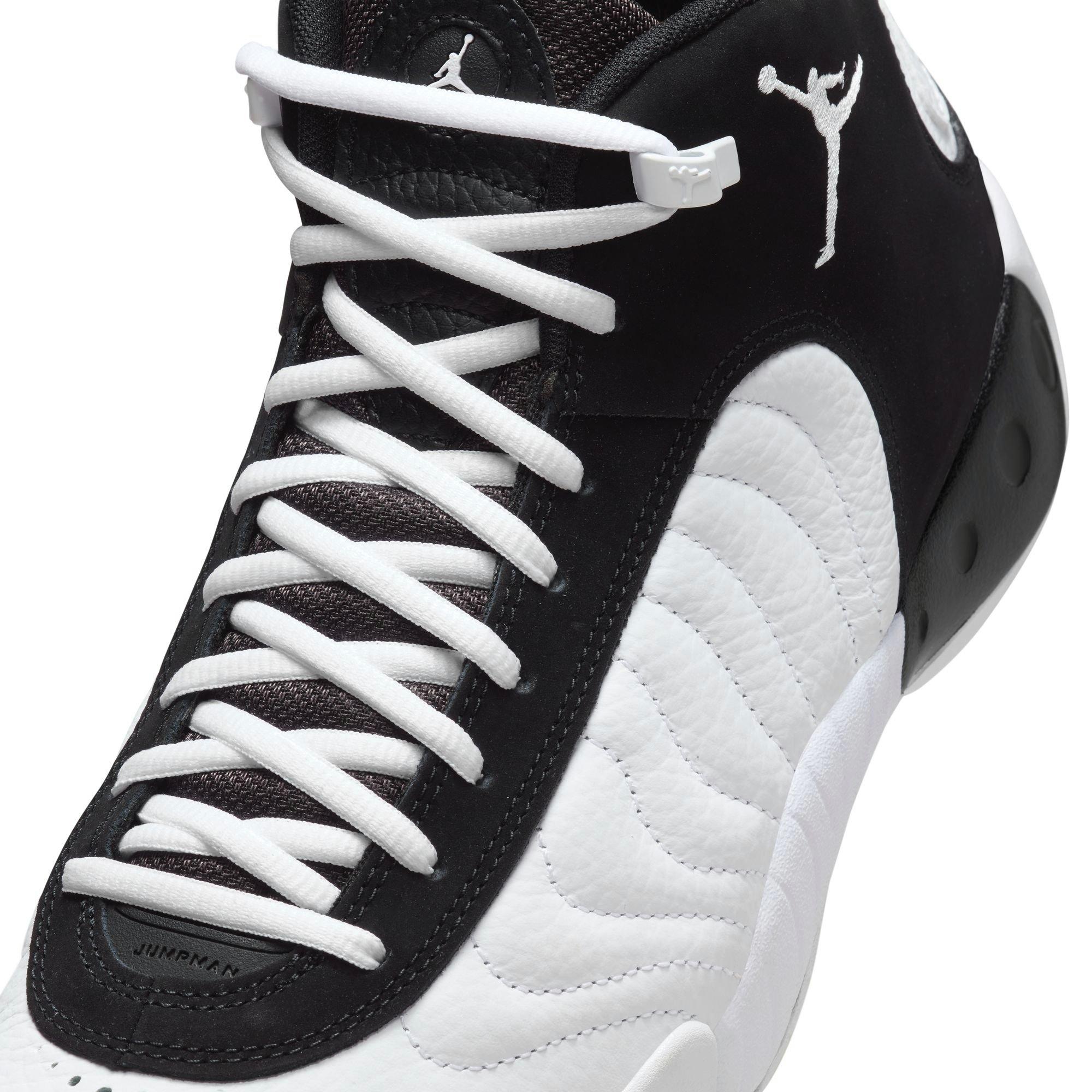Jordan Jumpman Pro "White/Black" Men's Shoe - WHITE/BLACK Thumbnail View 10