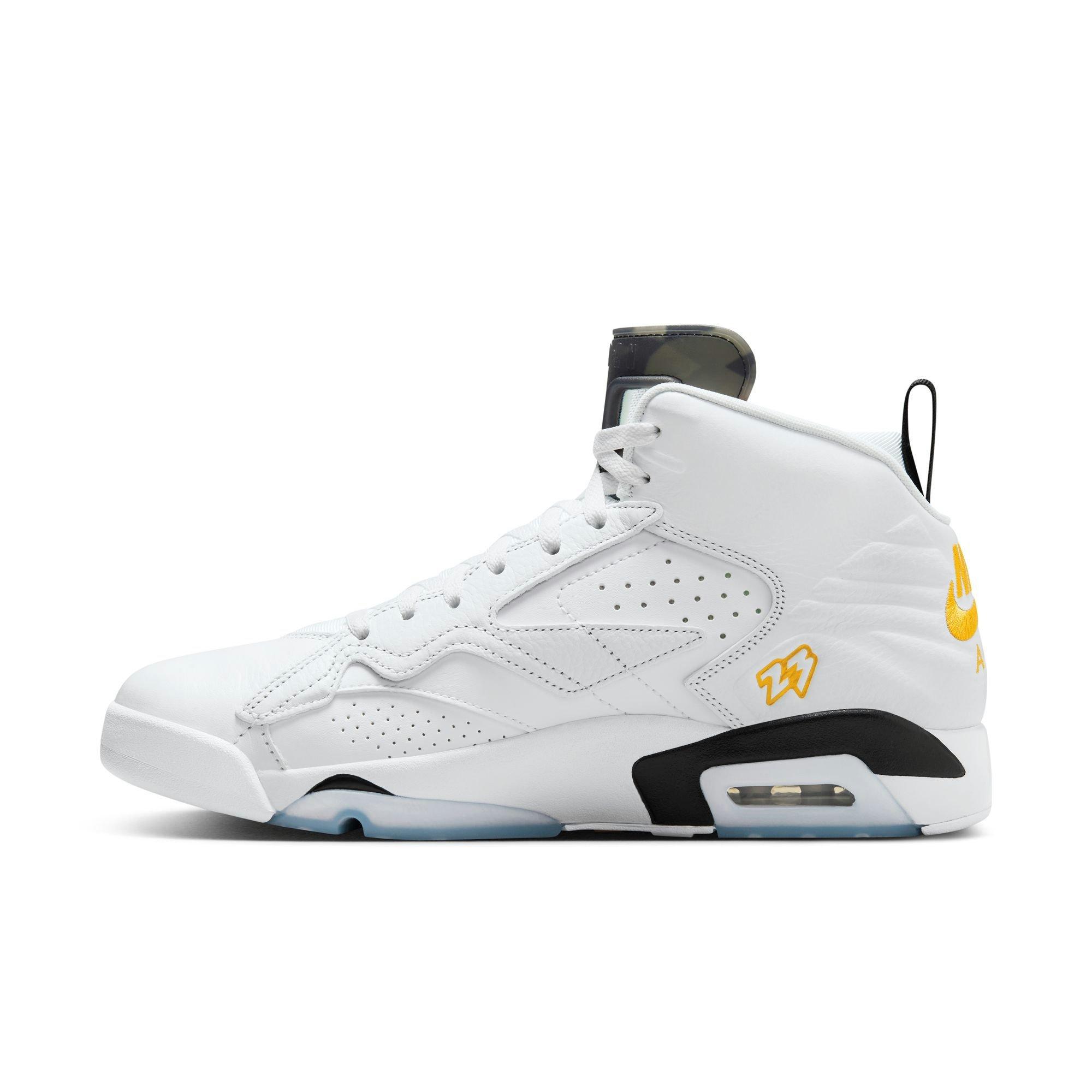 シューズ(男性用) NIKE JORDAN MVP WHITE/YELLOW OCHRE-BLACK s-l400.jpg