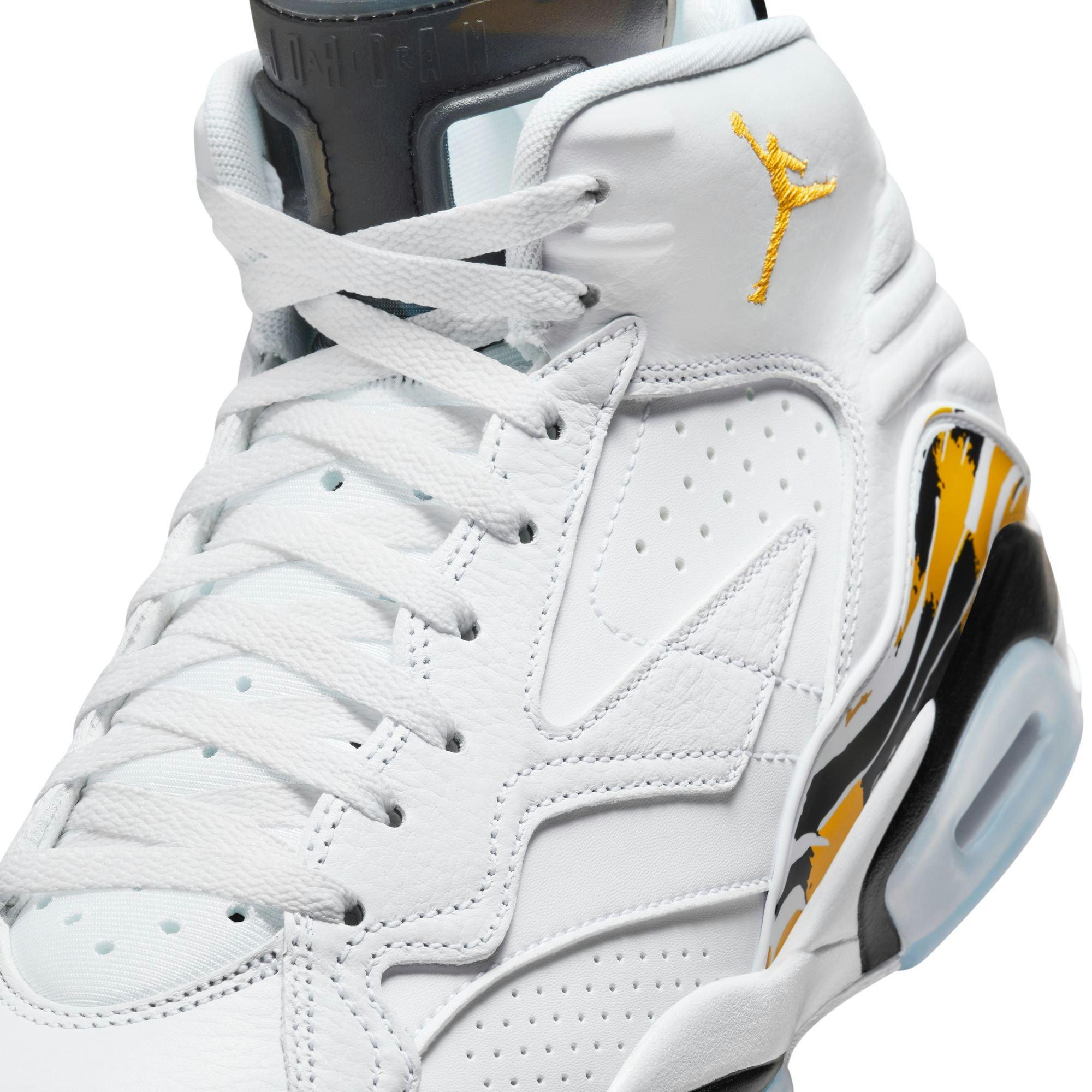 NIKE JORDAN MVP WHITE/YELLOW OCHRE-BLACK