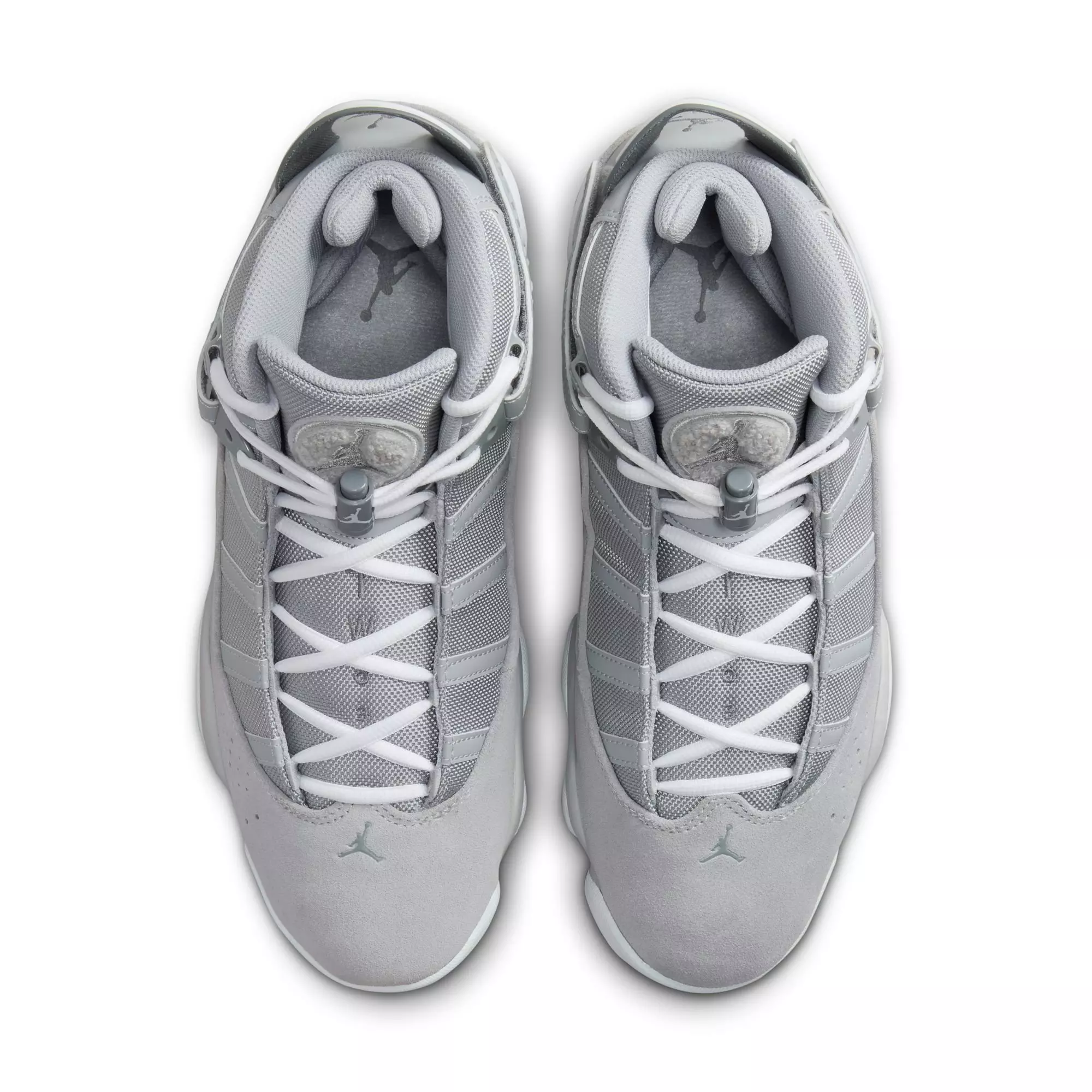 Jordan 6 Rings "Wolf Grey/Cool Grey/White" Men's Shoe - GREY/WHITE