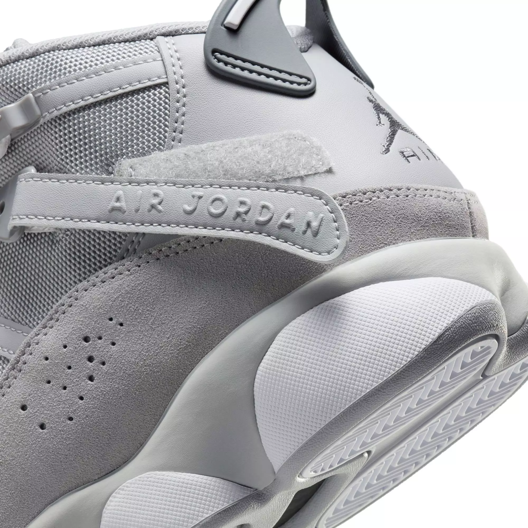 Jordan 6 Rings "Wolf Grey/Cool Grey/White" Men's Shoe - GREY/WHITE