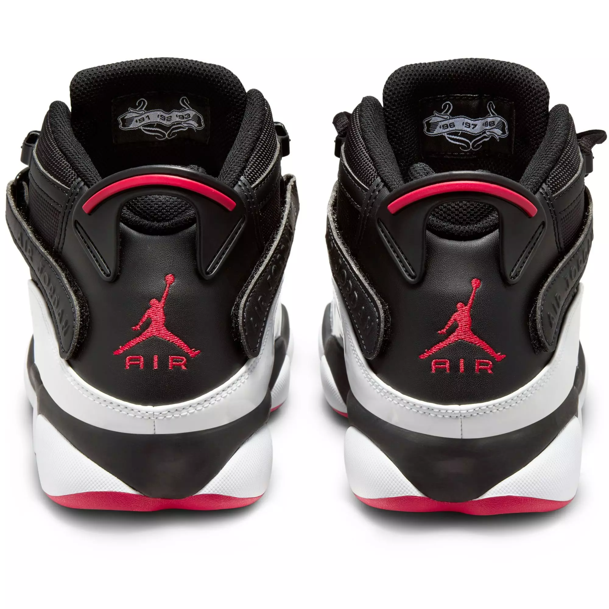 Jordan 6 Rings "Black/University Red/White" Men's Shoe - BLACK/RED/WHITE