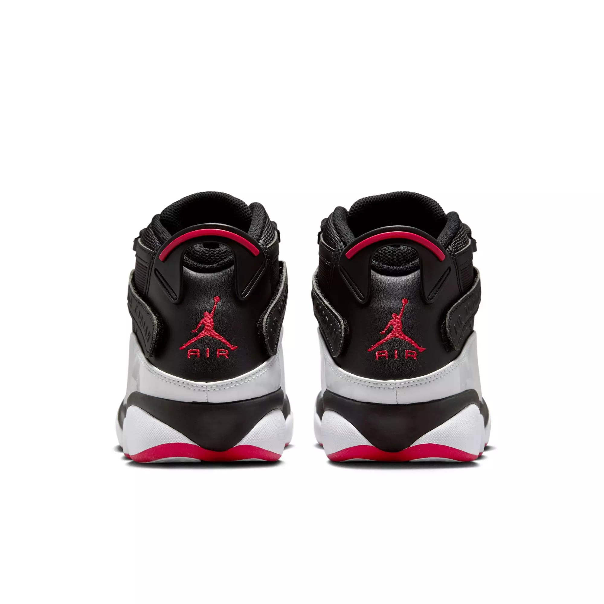 Jordan 6 Rings "Black/University Red/White" Men's Shoe - BLACK/RED/WHITE