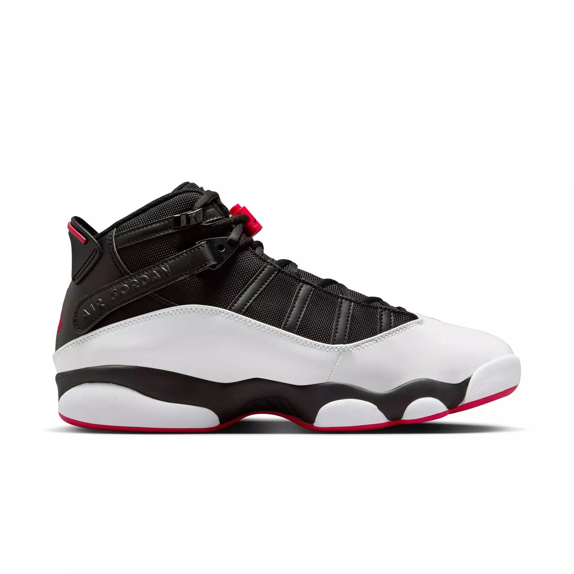 Jordan 6 Rings "Black/University Red/White" Men's Shoe - BLACK/RED/WHITE