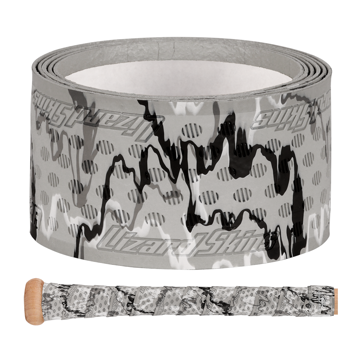 Lizard Skins DSP Ultra Bat Grip - Shadow Camo - GREY/BLACK Thumbnail View 1