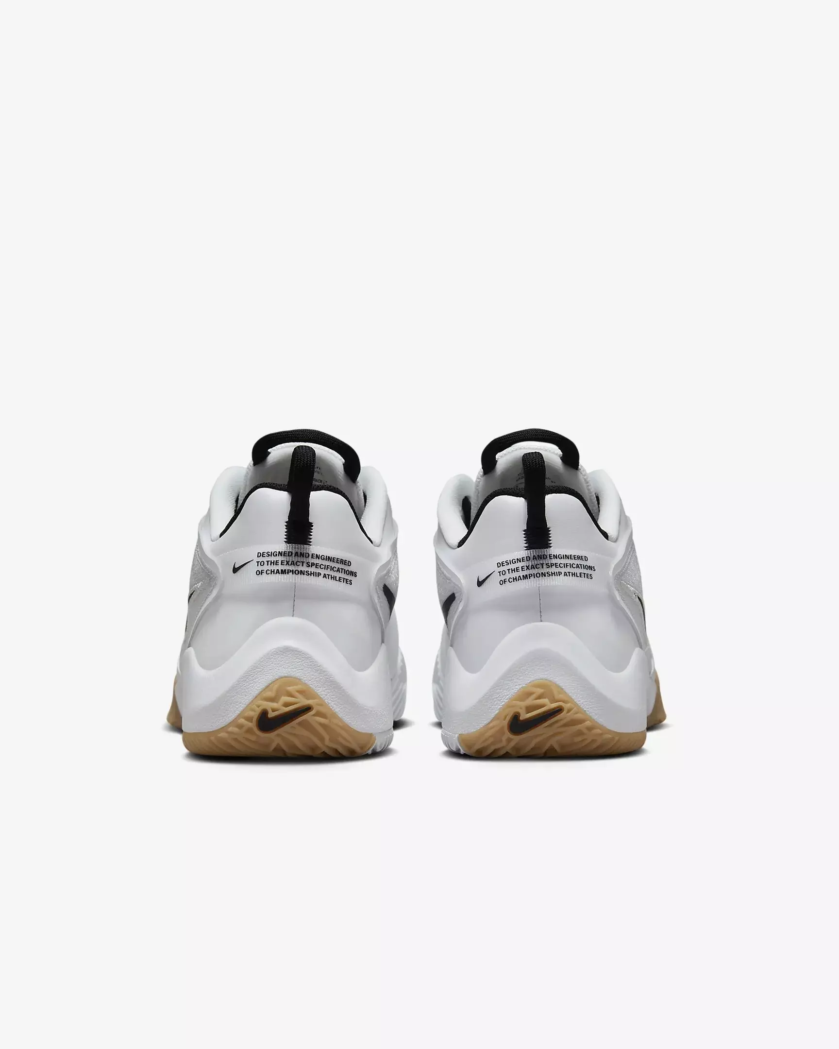 Nike HyperAce 3 "White/Photon Dust/Black" Unisex Volleyball Shoe - WHITE/BLACK