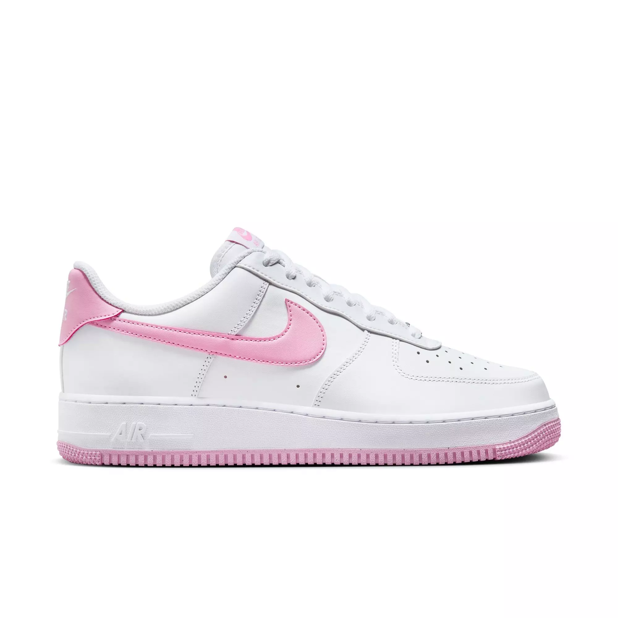 Nike Air Force 1 '07 "White/Pink Rise" Men's Shoe - WHITE/PINK