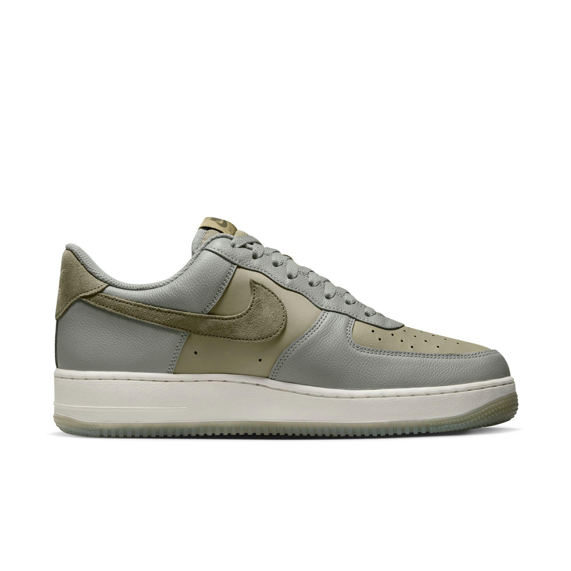 Nike air force 1 07 trainers medium olive white gum best sale