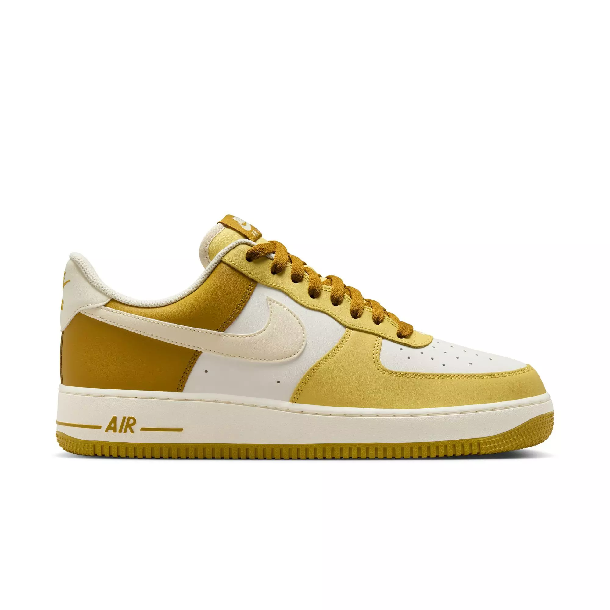 Nike Air Force 1 '07 "Bronzine/Coconut Milk/Saturn Gold/Sail" Men's Shoe - BRONZE/WHITE