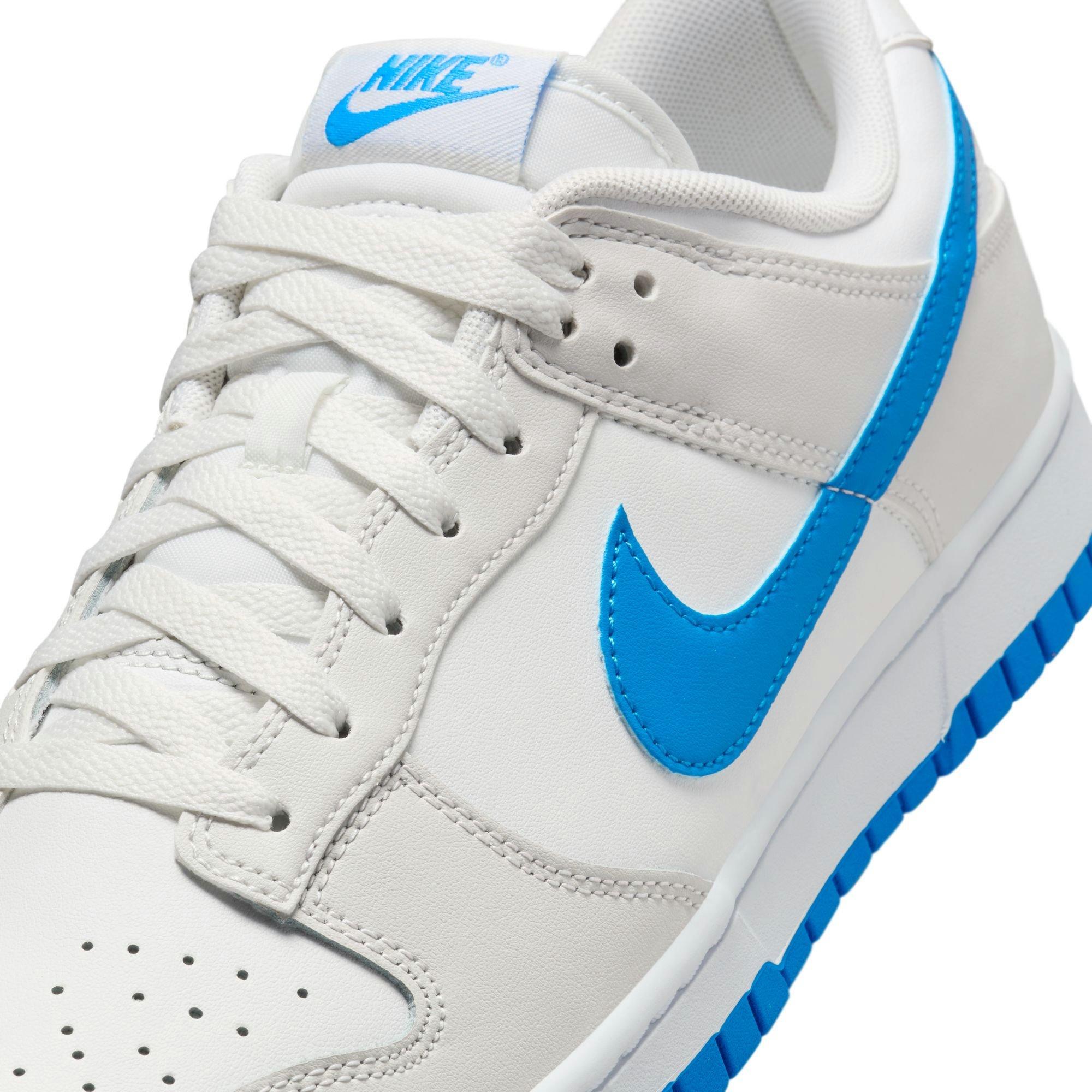 Nike Dunk Low Retro Men's "Summit White/Photon Blue/Platinum Tint" Shoe