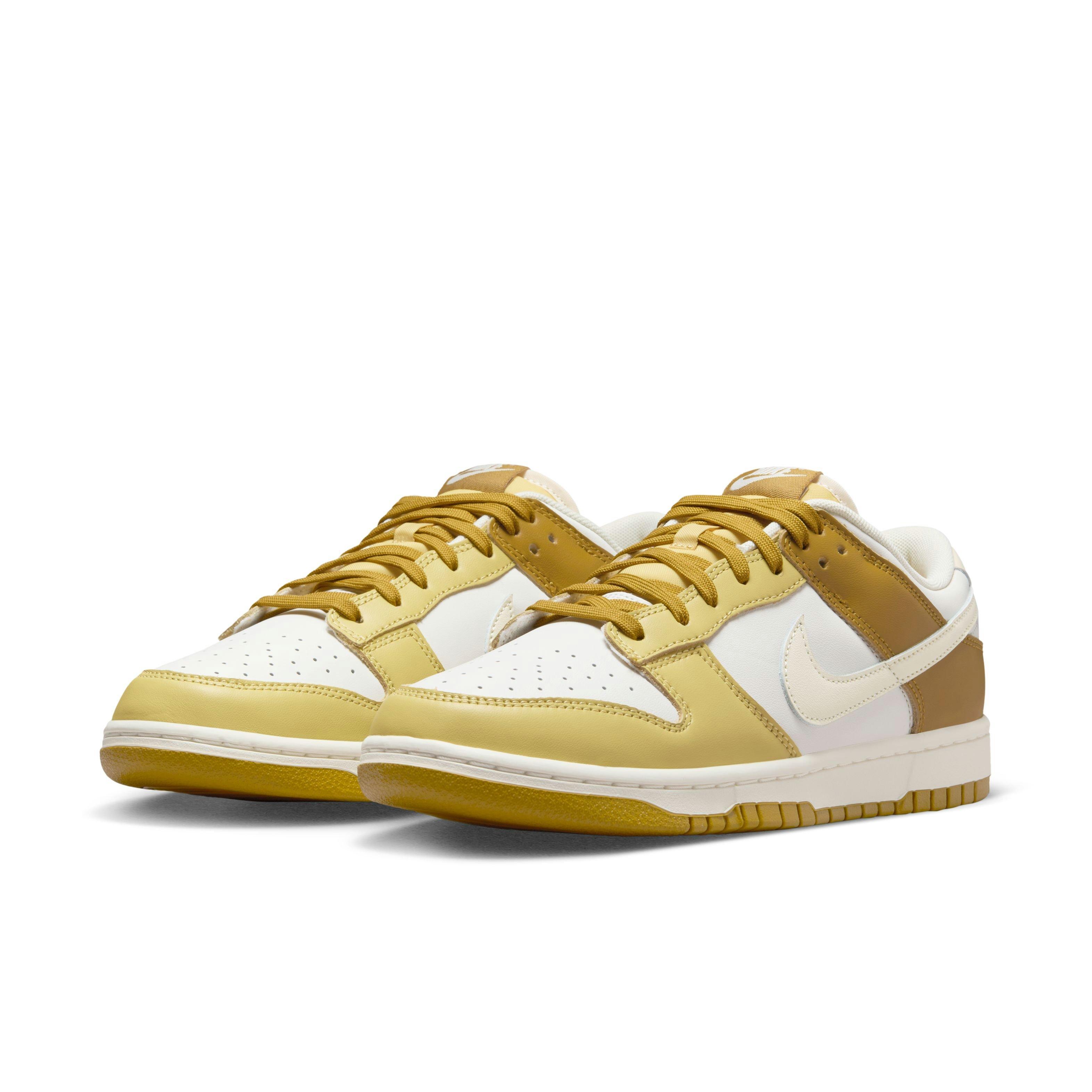 Nike Dunk Low Retro "Bronzine" Men's Shoe - BRONZINE/COCONUT MILK/SATURN GOLD Thumbnail View 3