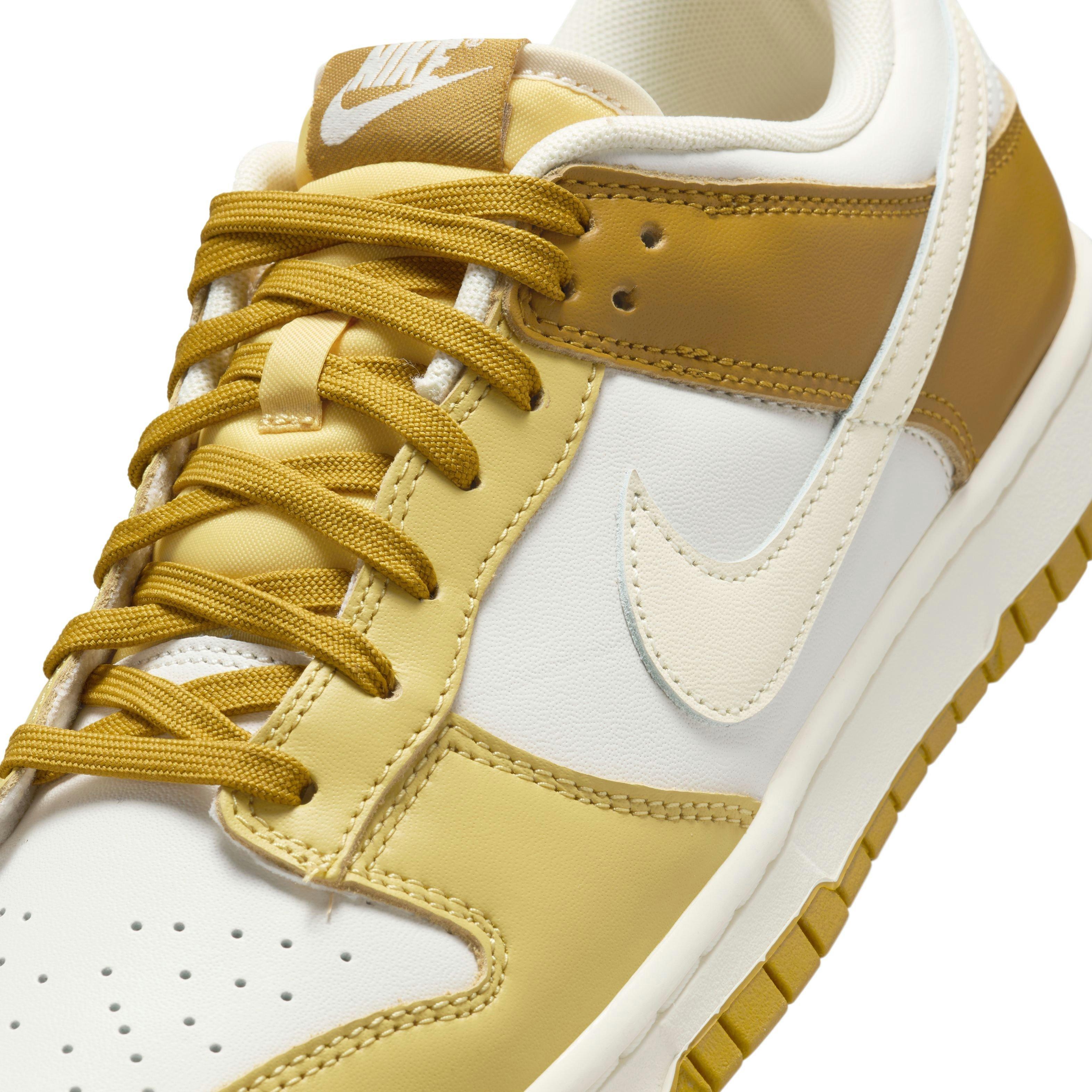 Nike Dunk Low Retro "Bronzine" Men's Shoe - BRONZINE/COCONUT MILK/SATURN GOLD Thumbnail View 4