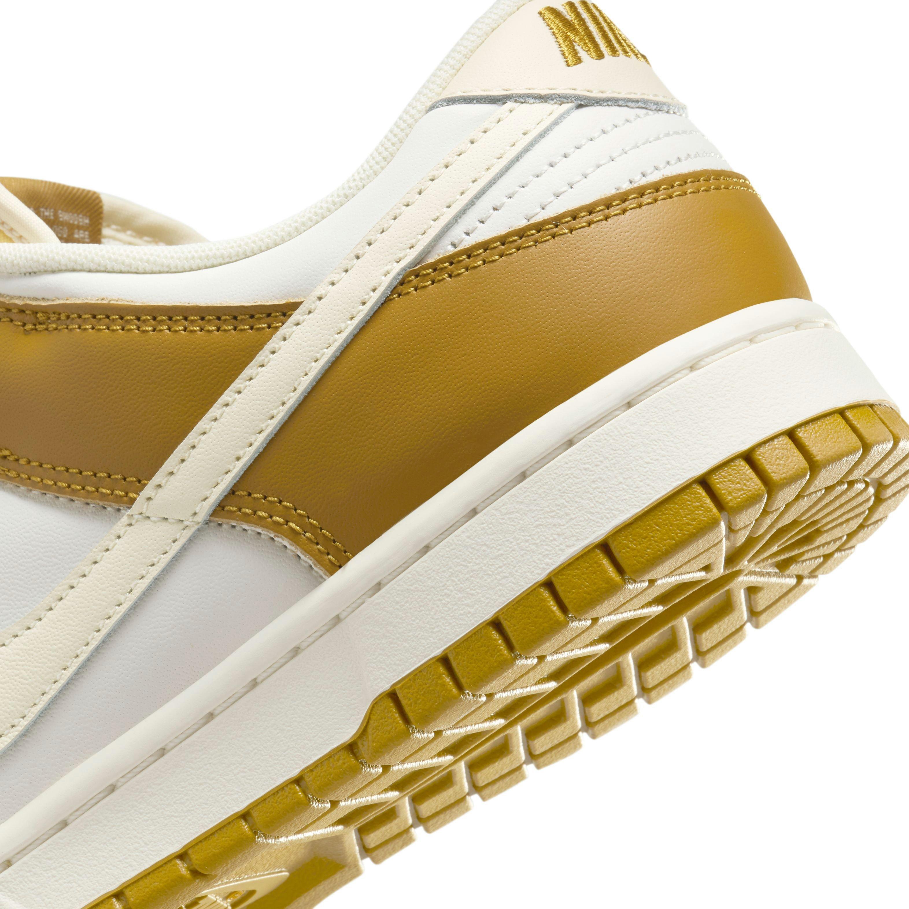 Nike Dunk Low Retro "Bronzine" Men's Shoe - BRONZINE/COCONUT MILK/SATURN GOLD Thumbnail View 5