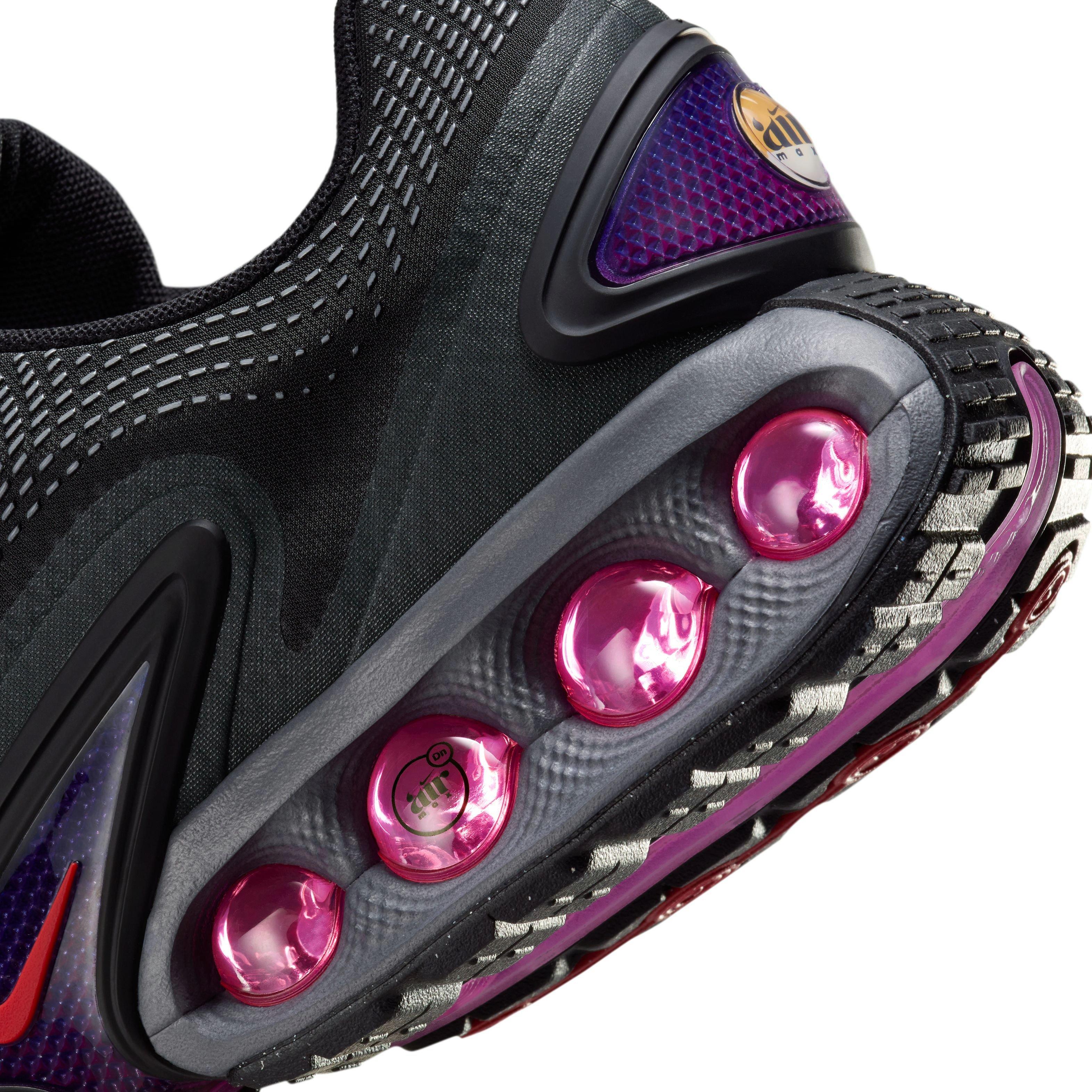 Nike Air Max Dn All Night Men's Shoe - BLACK/CRIMSON/SMOKE GREY Thumbnail View 4