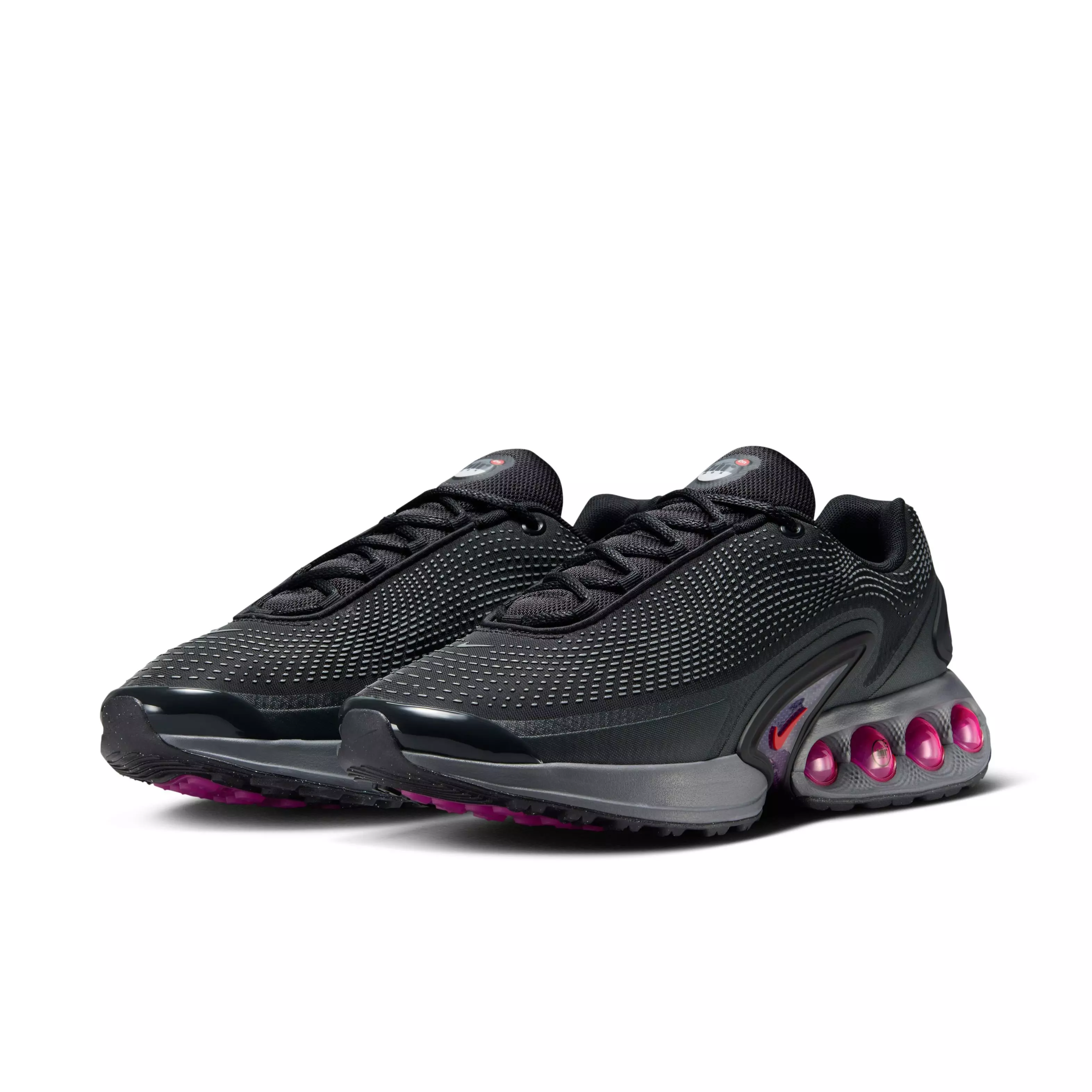Nike Air Max Dn All Night Men's Shoe - BLACK/CRIMSON/SMOKE GREY