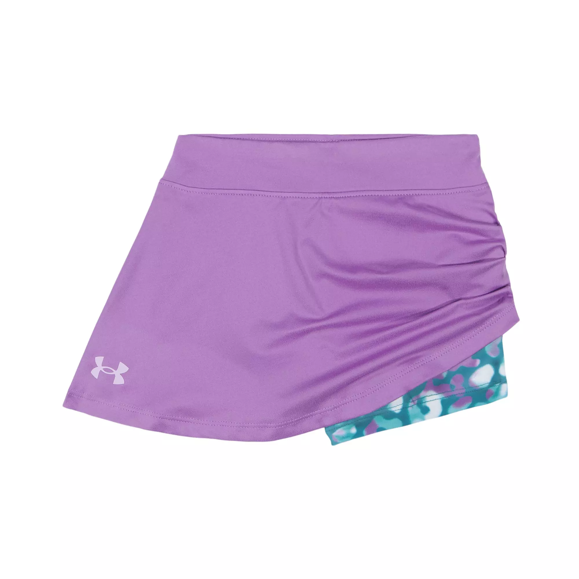 Under Armour Little Girls' Wordmark Skort Set - PURPLE