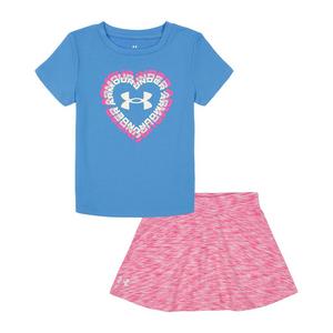 Under Armour Little Girls' Heart Skort Set