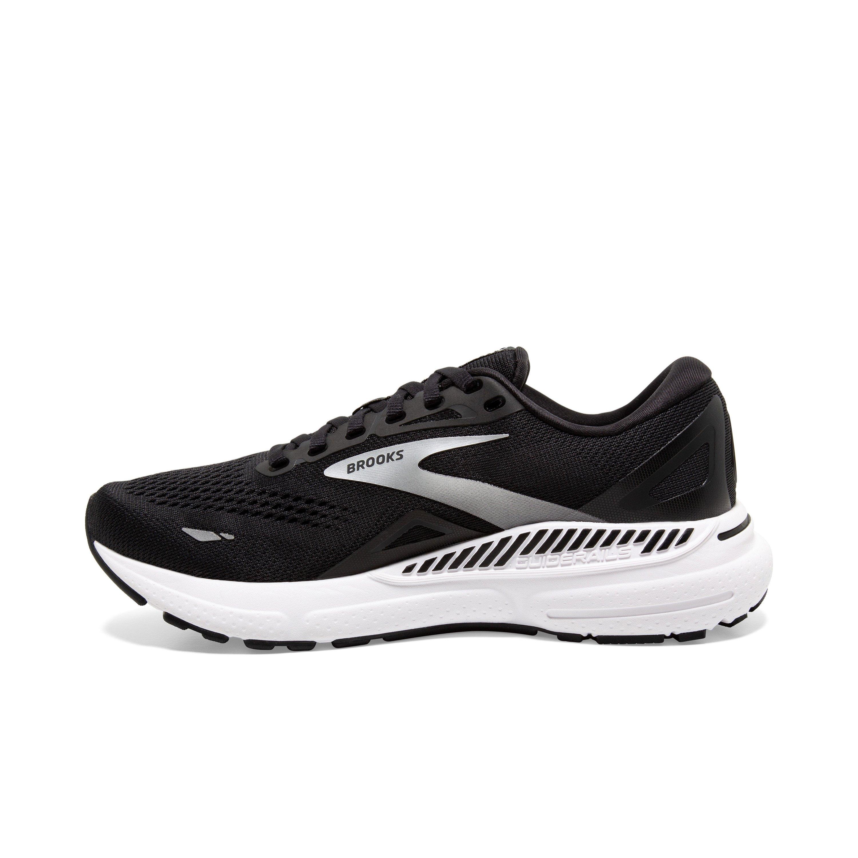 Brooks Adrenaline GTS 23 "Black/White" Women's Running Shoe - BLACK/WHITE Thumbnail View 2