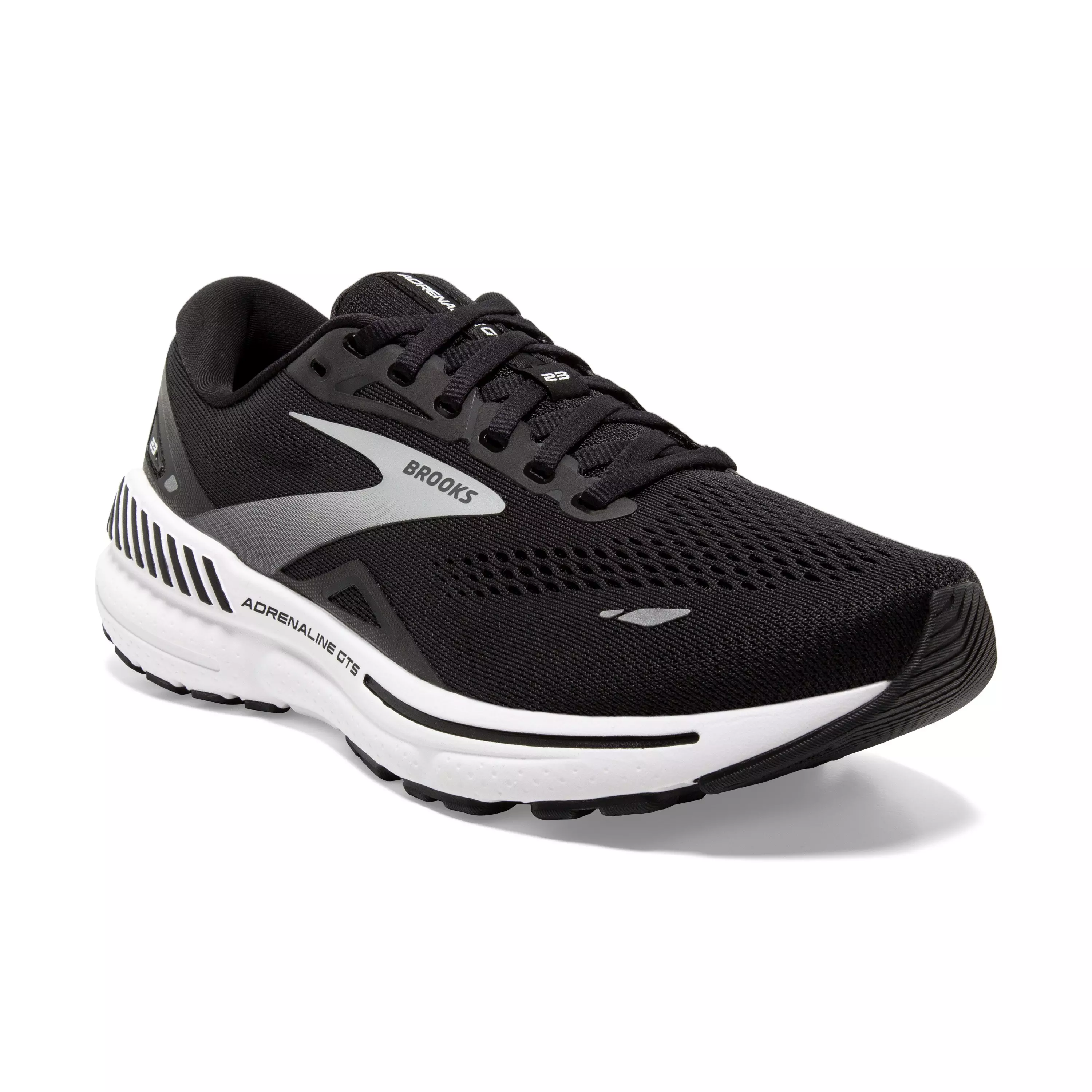 Brooks Adrenaline GTS 23 "Black/White" Women's Running Shoe - BLACK/WHITE
