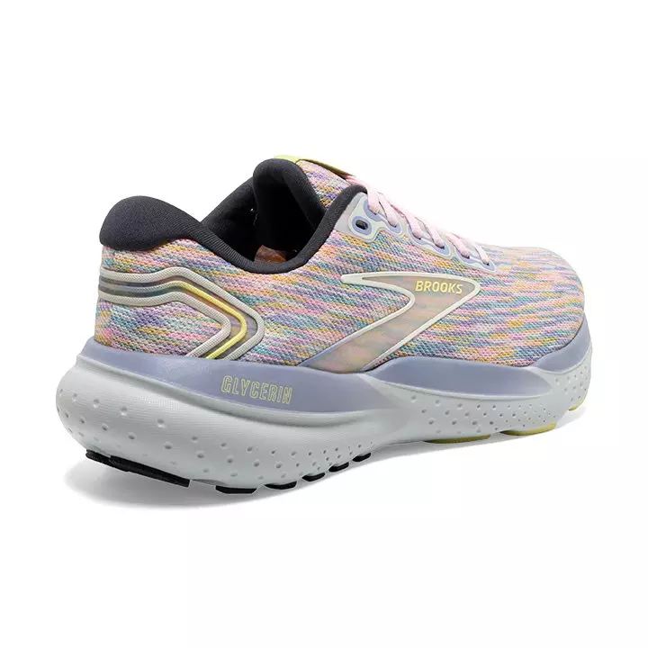 Brooks Glycerin StealthFit 21 "Thistledown/Ebony/Corsage" Women's Running Shoe - MULTI-COLOR