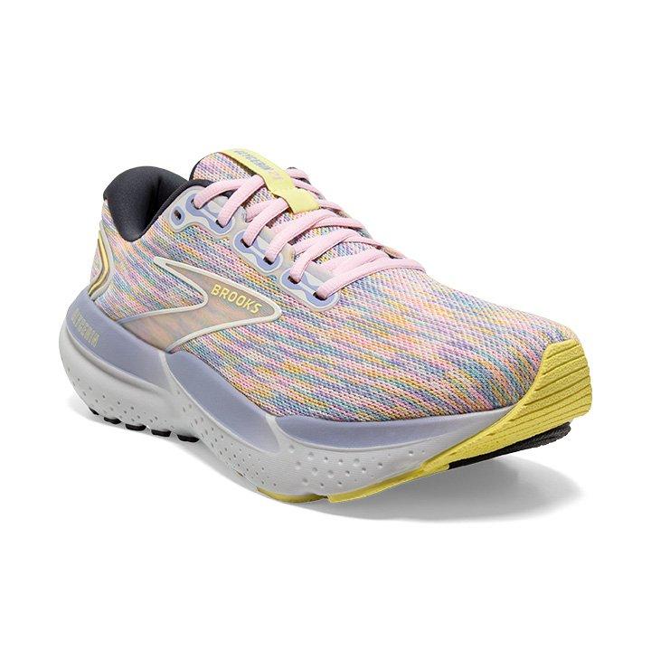 Brooks Glycerin StealthFit 21 "Thistledown/Ebony/Corsage" Women's Running Shoe - MULTI-COLOR Thumbnail View 6