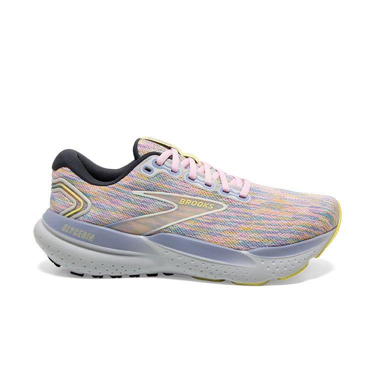Brooks Glycerin StealthFit 21 "Thistledown/Ebony/Corsage" Women's Running Shoe - MULTI-COLOR Thumbnail View 1