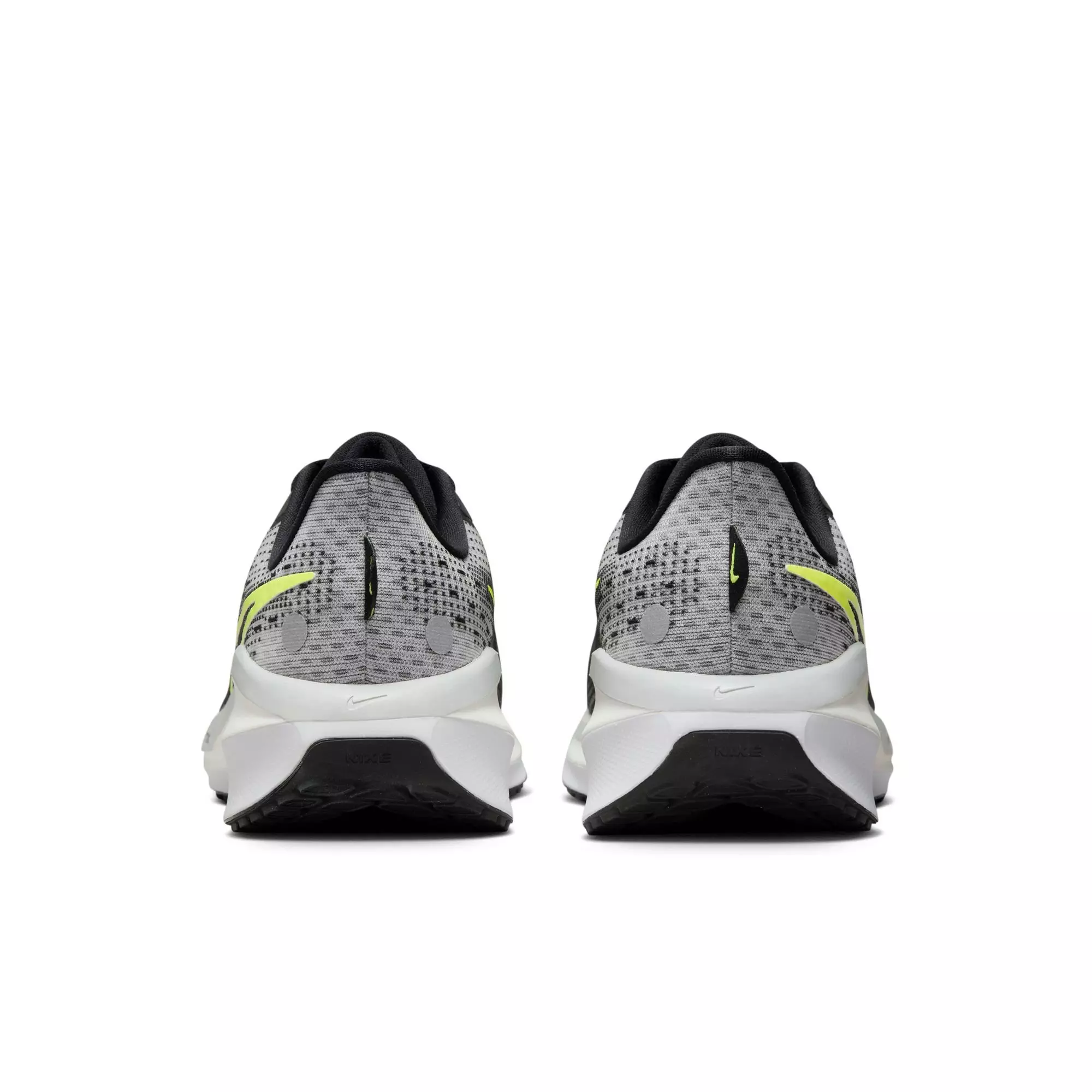 Nike Vomero 17 "Black/Volt/Lt Smoke Grey/White" Men's Road Running Shoe - GREY/BLACK/WHITE