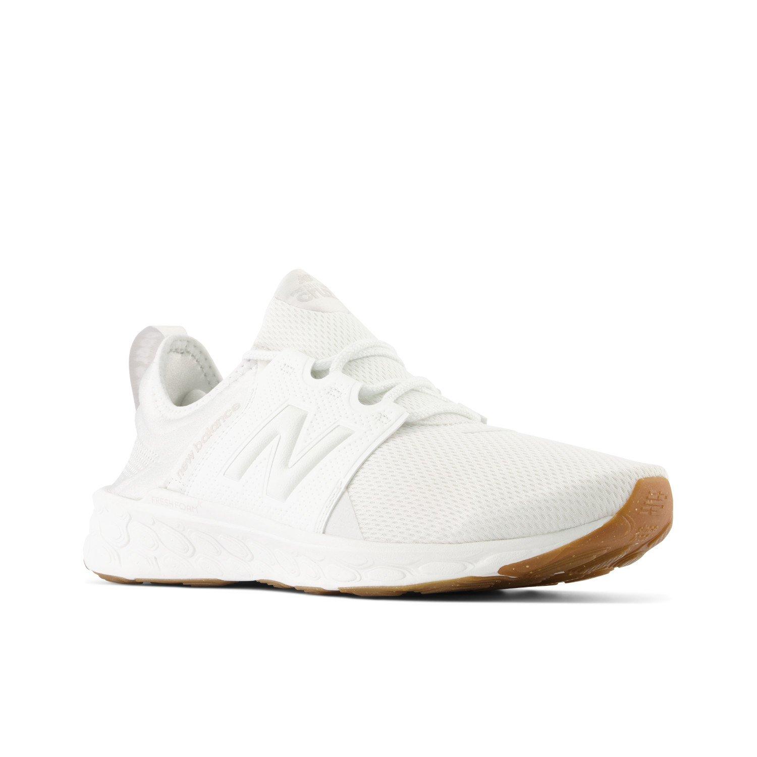 New Balance Fresh Foam Cruz v3 "White" Men's Shoe - WHITE Thumbnail View 4